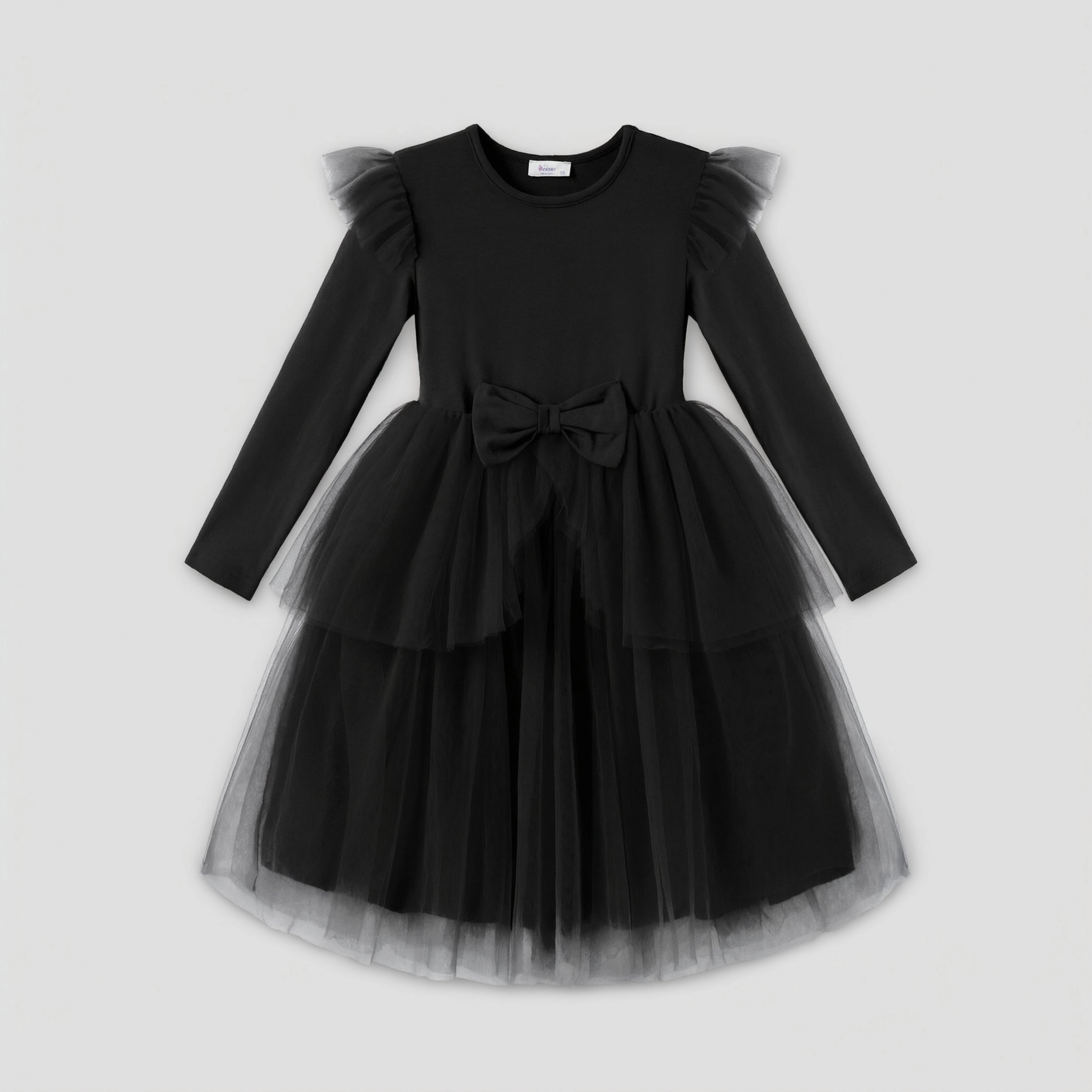 Arshiner Toddler Princess Dress Tutu Tulle Holiday Long Sleeve Party Birthday Dresses