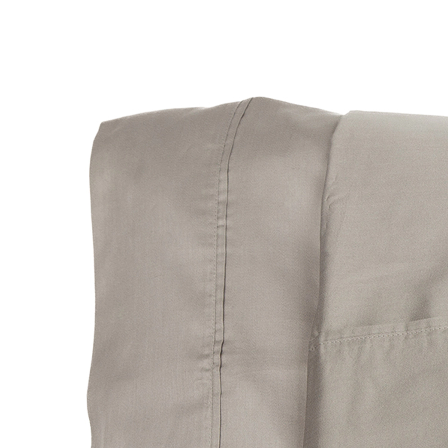 Castle Hill Premium Lightweight Thread Count Cotton Sateen 4 Pieces Sheet Set King