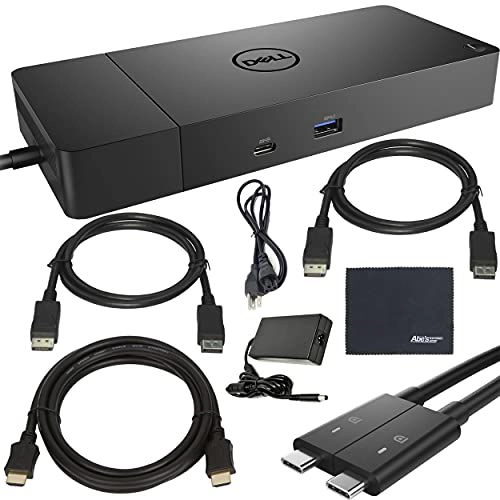 Dell WD19DCS WD19 DCS Performance Docking Station with Up to 210W Power Supply, Dock + ZoomSpeed HDMI Cable + 2 x