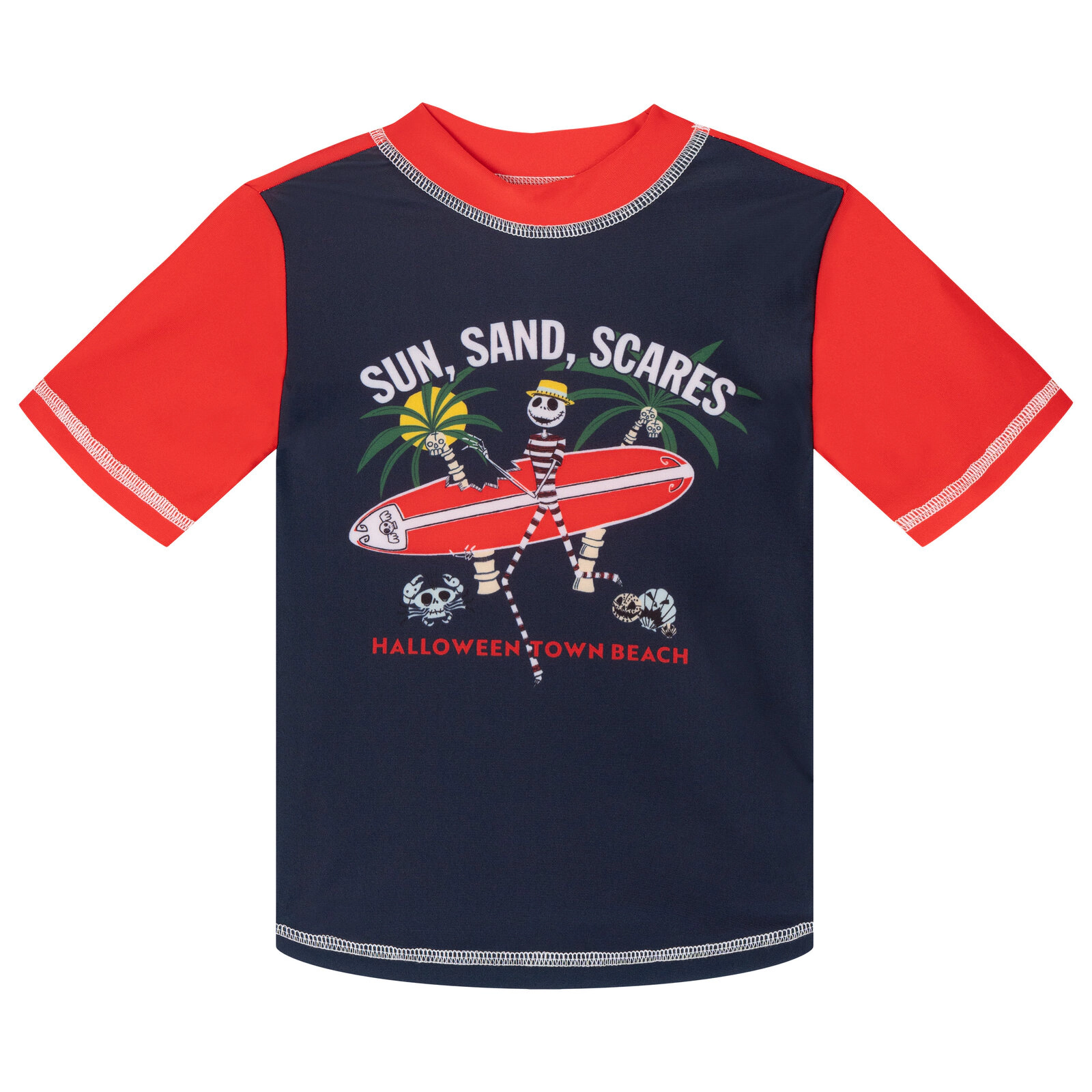 Disney Boys' 2-Piece Rash Guard and Swim Trunks Set