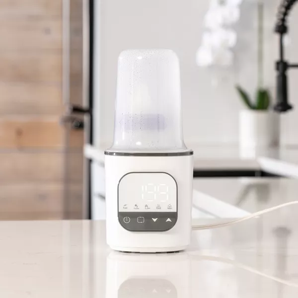 Sperric Baby Milk Bottle Warmer & Bottle Sterilizer - Fast Portable Hygienic Solution for Breastmilk, Formula, Pacifiers
