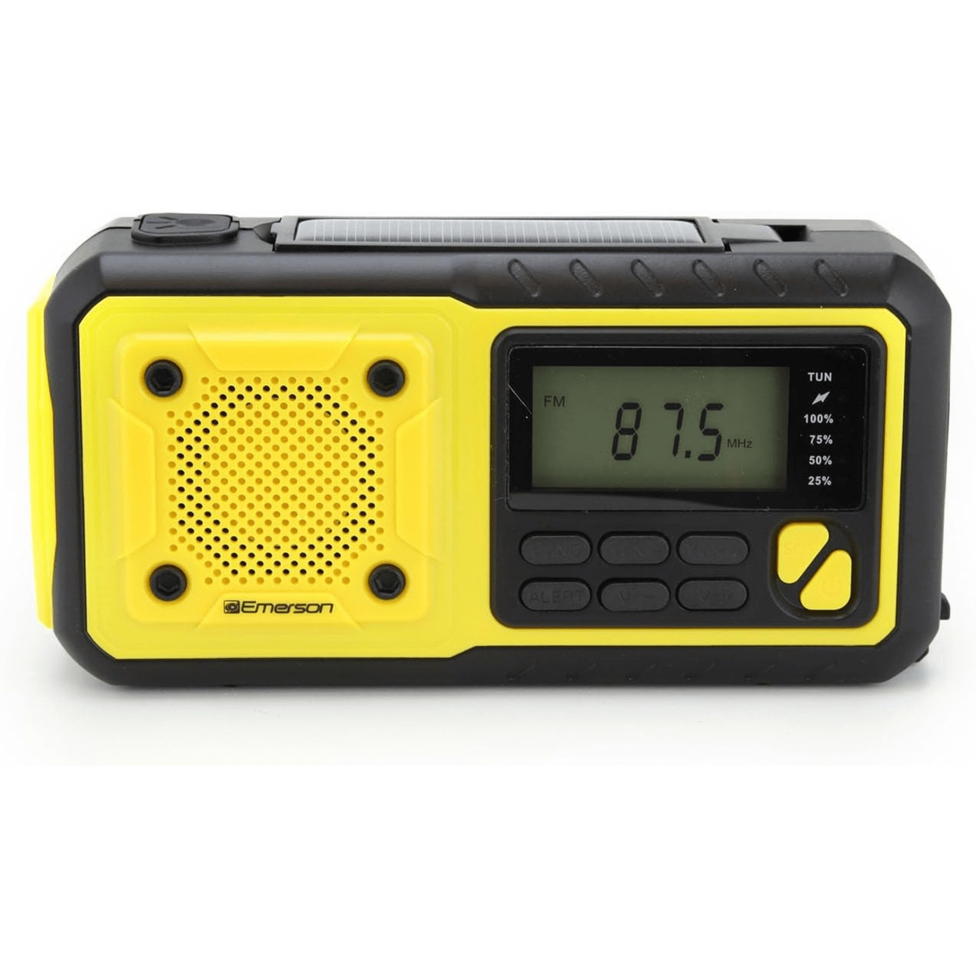 Emerson Emergency AMFM Radio with Weather Band / Flashlight / Power Bank