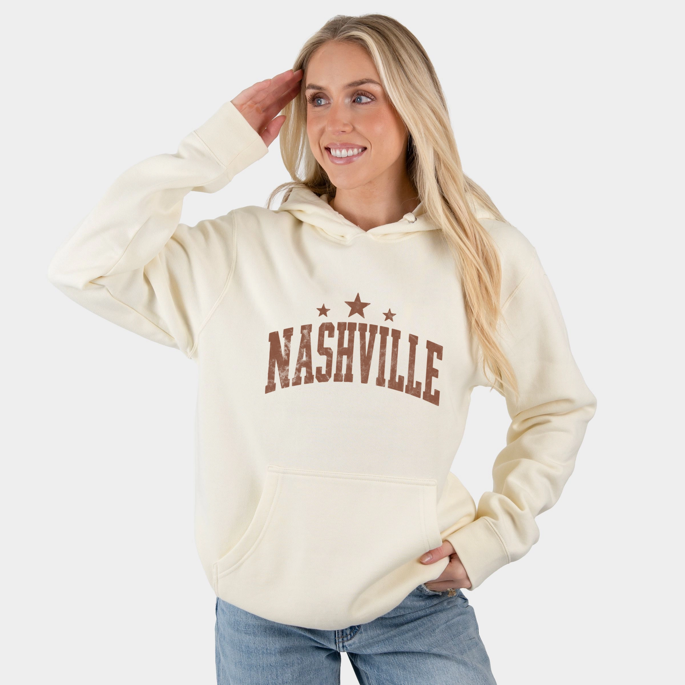 Simply Sage Market - Women's Graphic Hoodie Nashville Varsity Stars