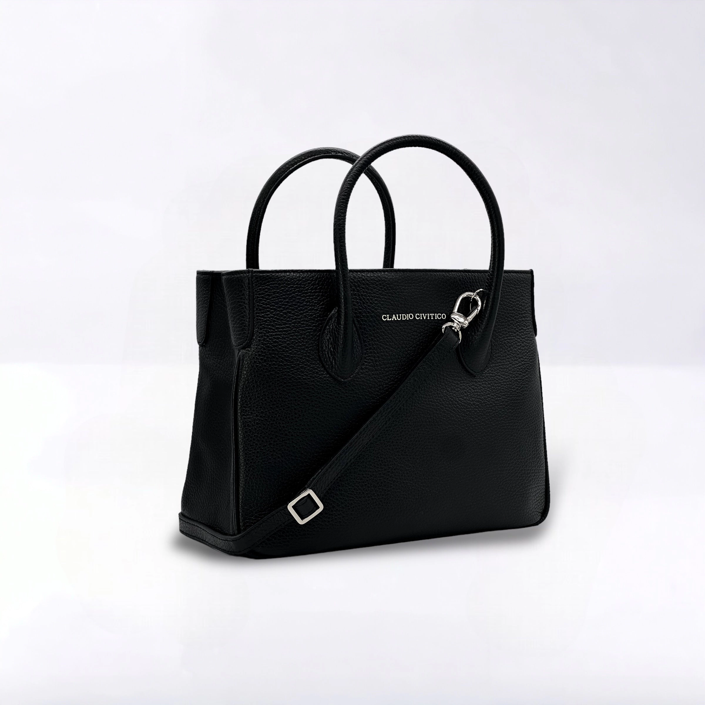Claudio Civitico - Hestia Women's 100% Italian Leather Satchel Bag