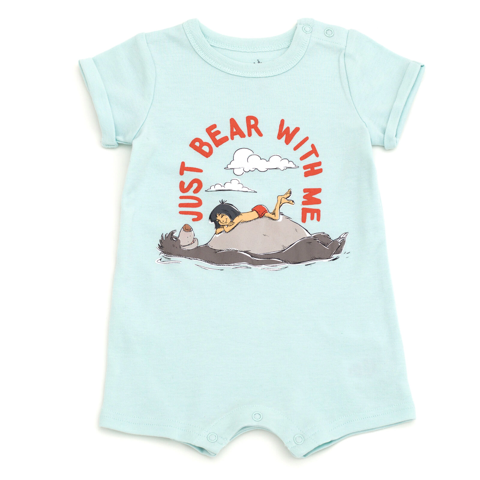 Disney Baby Boys' 2-Piece Romper and Bucket Hat Set