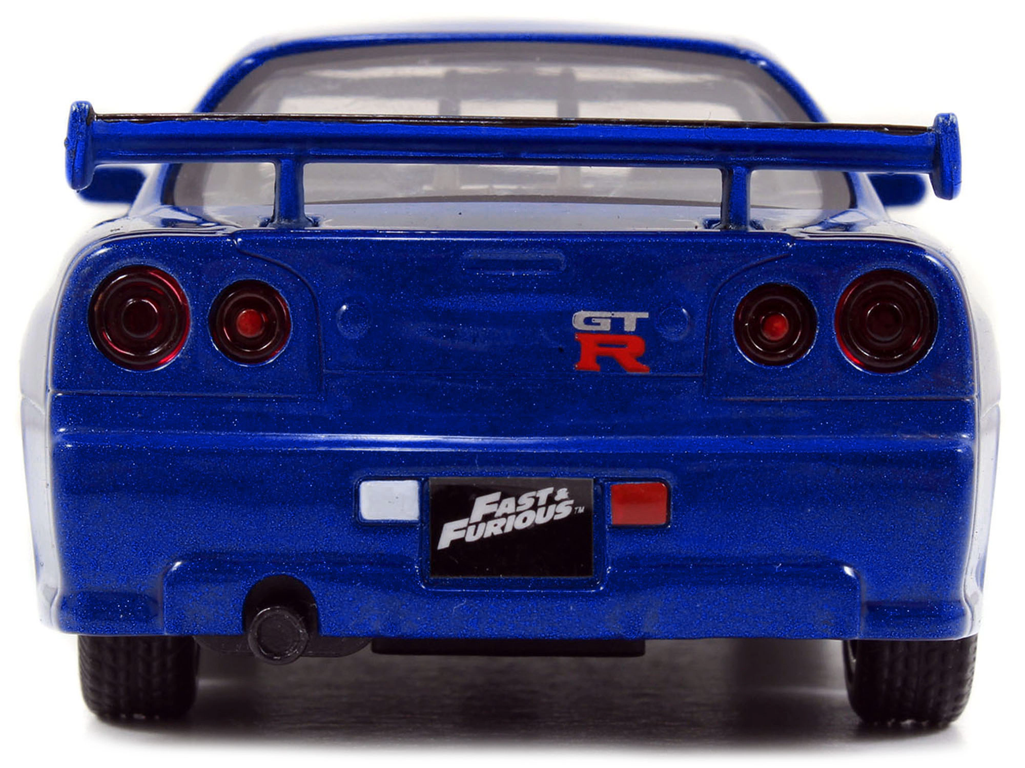 Jada Brian's Nissan Skyline GT-R R34 Blue "Fast & Furious" Movie 1/32 Diecast Car Model by Jada