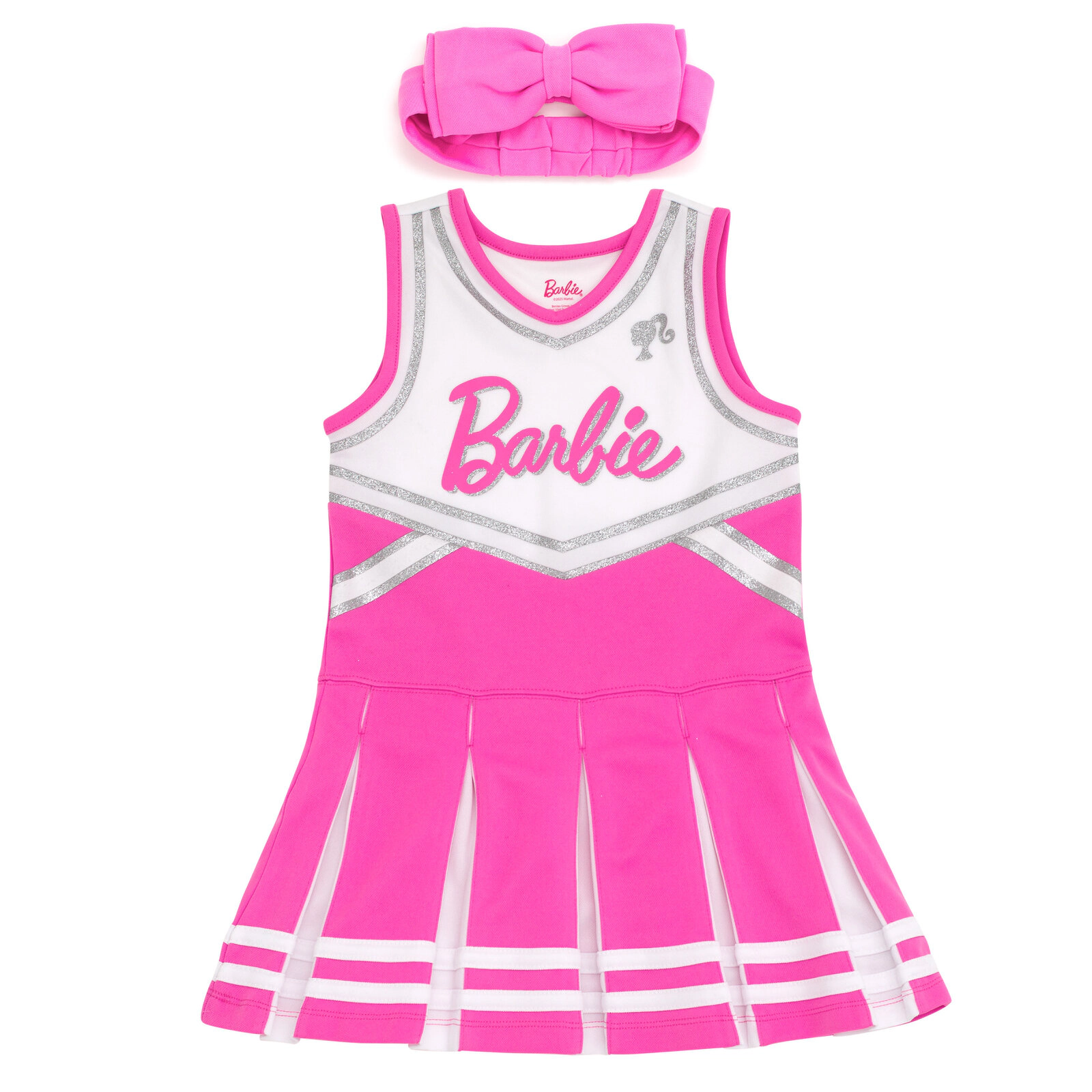 Barbie Girls' Cheerleader Dress and Headband Set