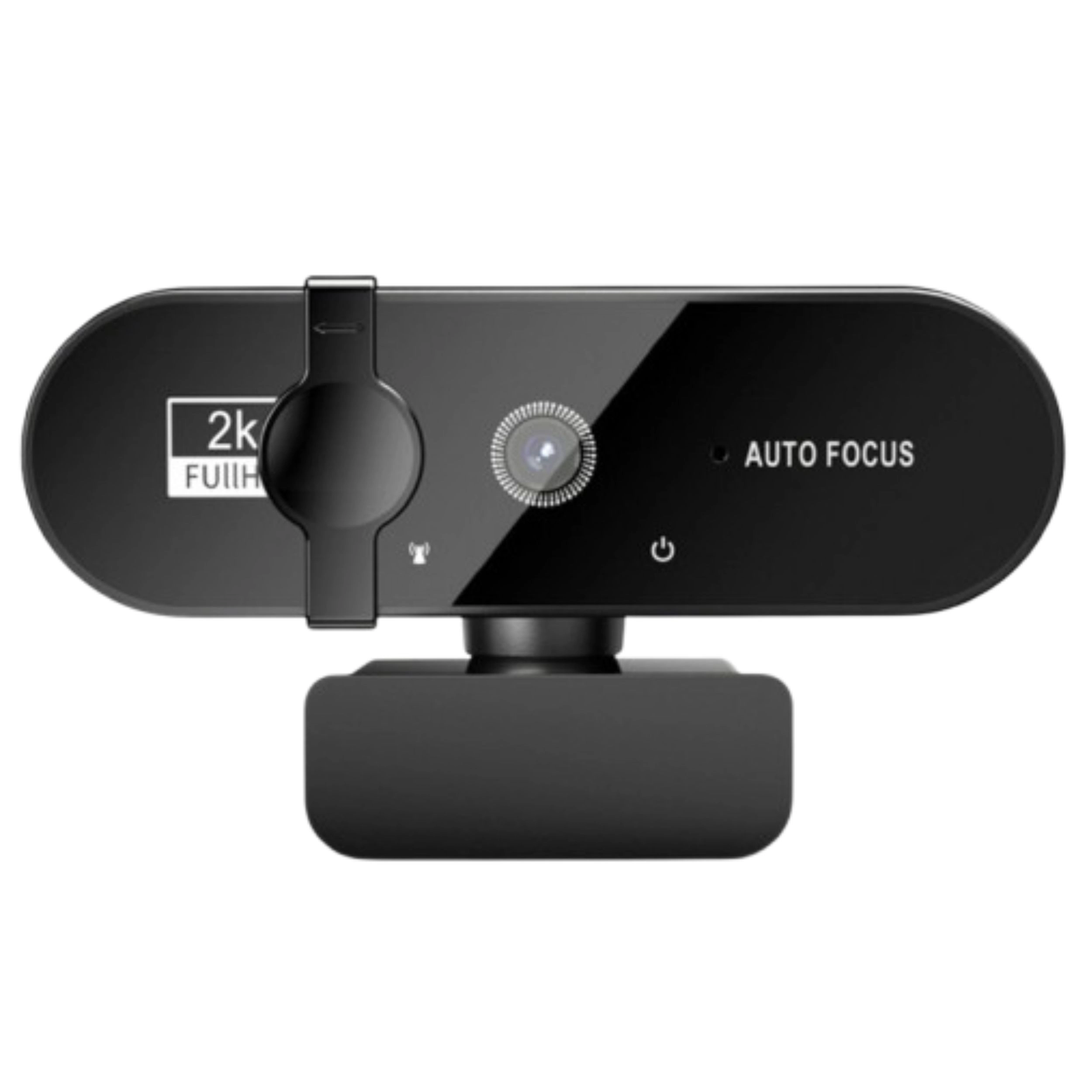 Home Collection 2K HD USB Webcam with Ring Light, Autofocus & Microphone