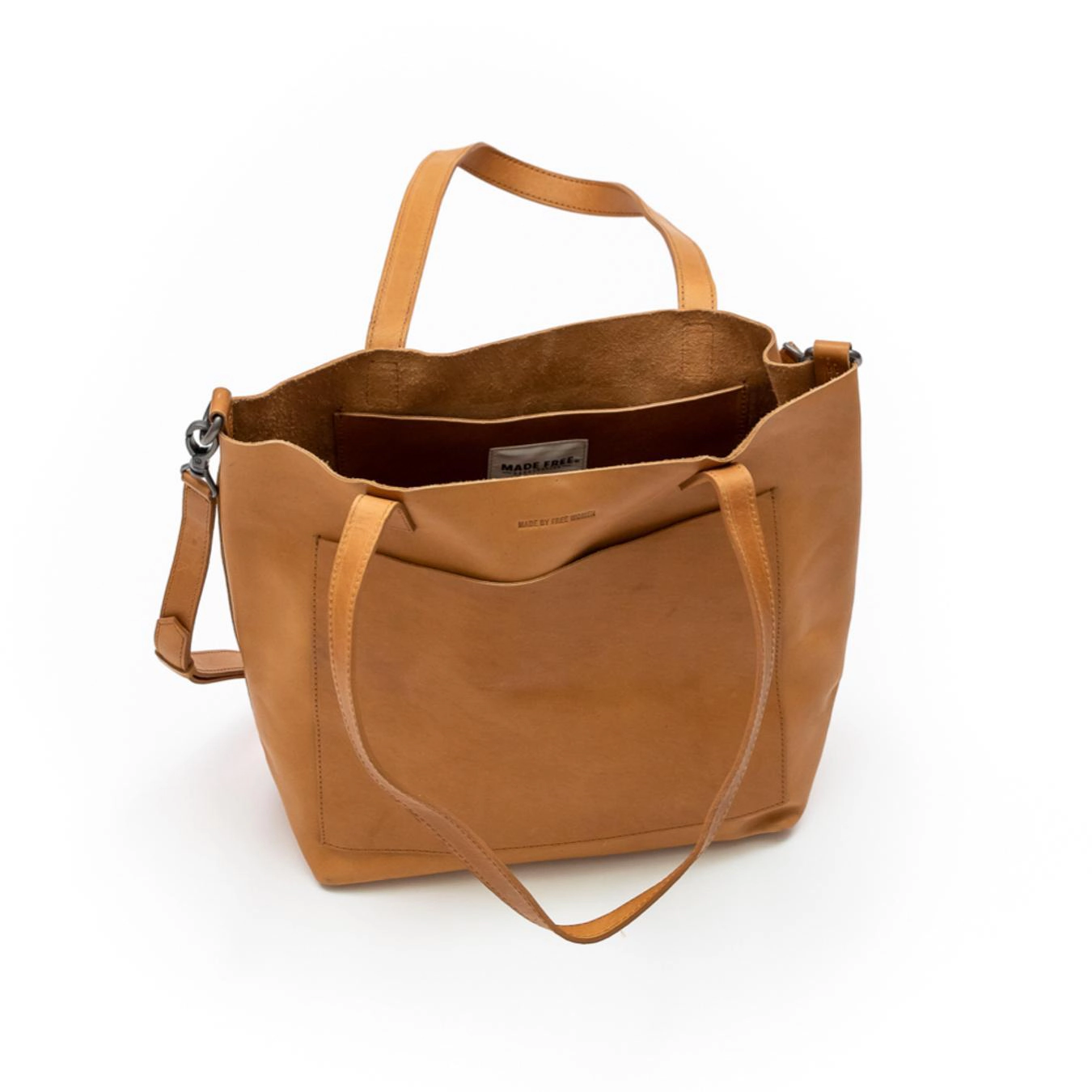 Made Free Leather Day Tote Bag