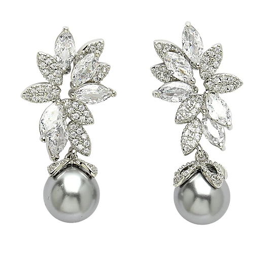 AGP PARIS Womens Diva Collection Diva Drop Earrings