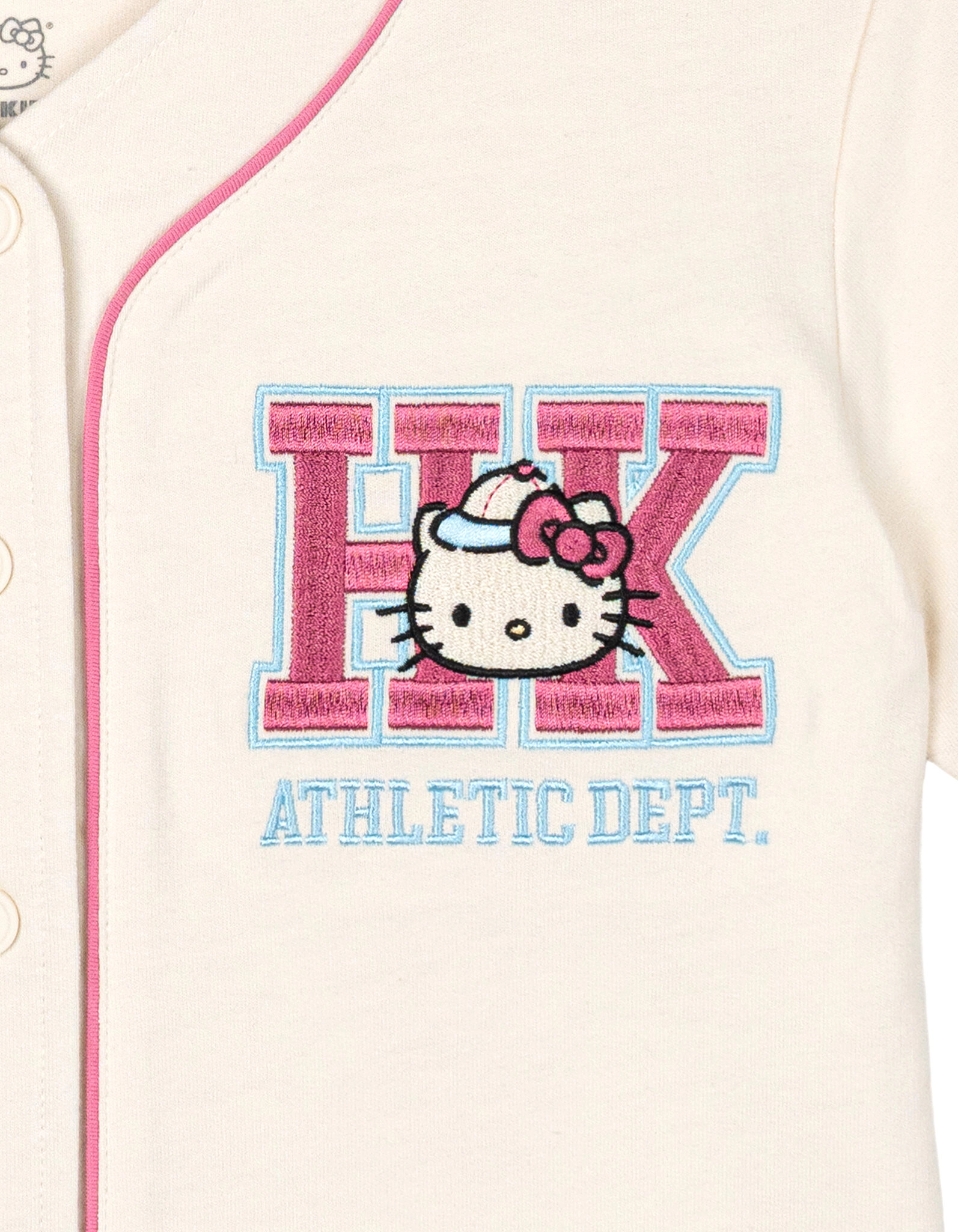 Hello Kitty Girls' Athletic Baseball Jersey