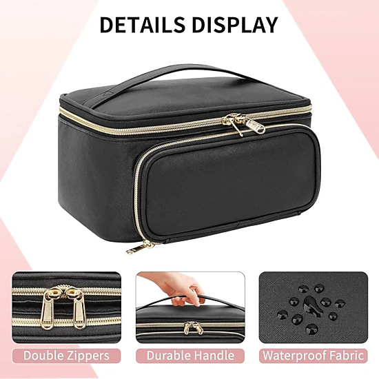 Tranquil Blisser Toiletry Bag With Zipper Pouch