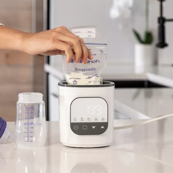 Sperric Baby Milk Bottle Warmer & Bottle Sterilizer - Fast Portable Hygienic Solution for Breastmilk, Formula, Pacifiers