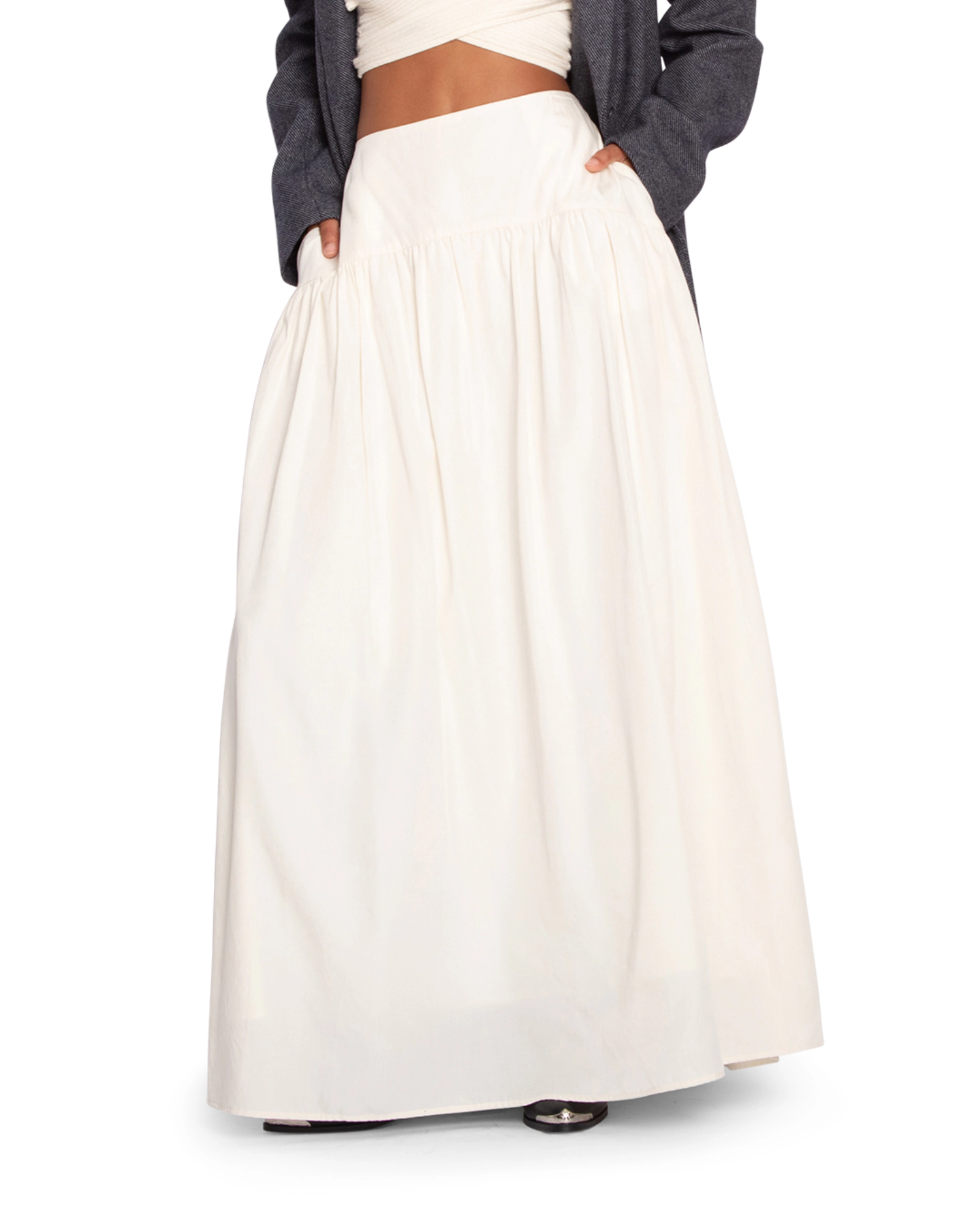 Belle & Bloom Womens Always On My Mind Maxi Skirt