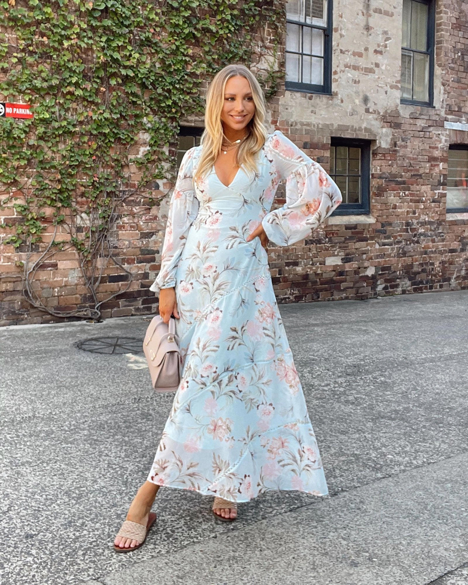 Belle & Bloom Womens Your Dreams Maxi Dress