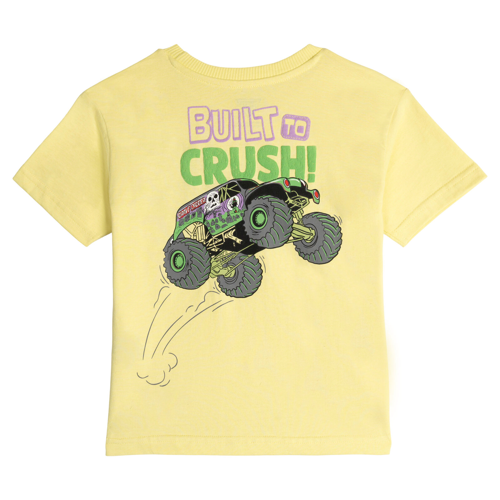 Monster Jam Grave Digger Boys' 2-Piece T-Shirt and Shorts Set