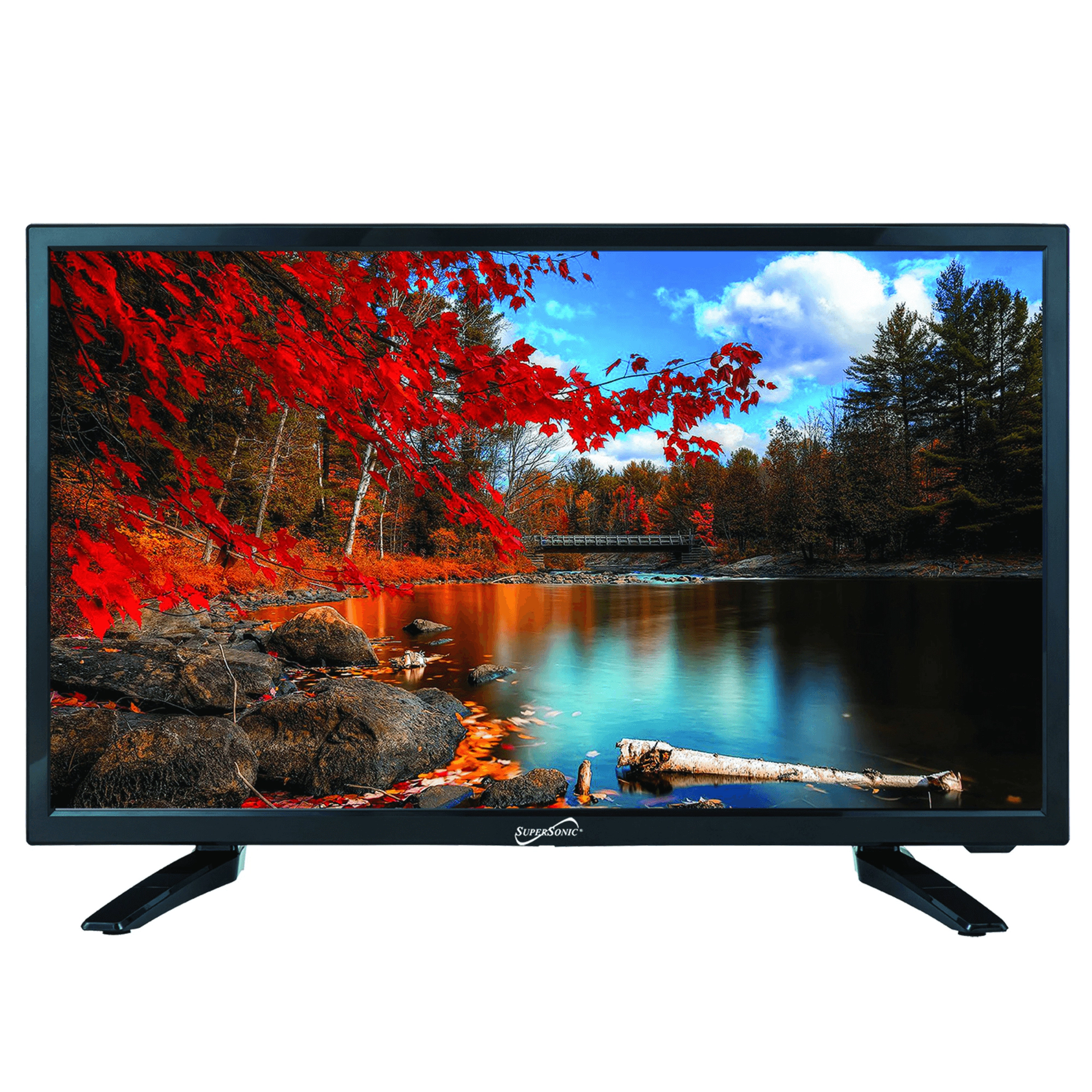 Supersonic 24" 12 Volt ACDC Widescreen LED HDTV