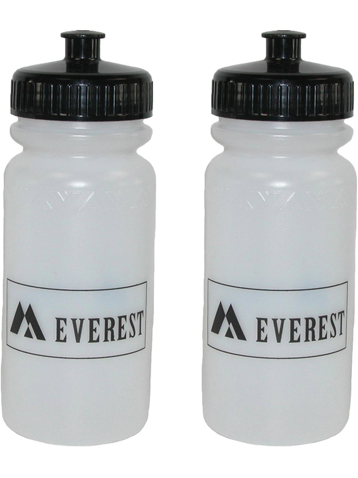 Everest 20 oz Squeeze Water Bottle (Pack of 2)