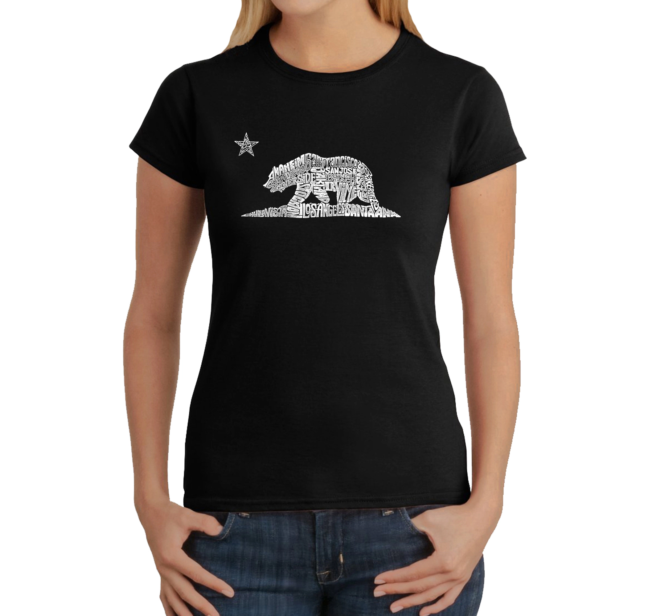 LA Pop Art Women's Word T-Shirt