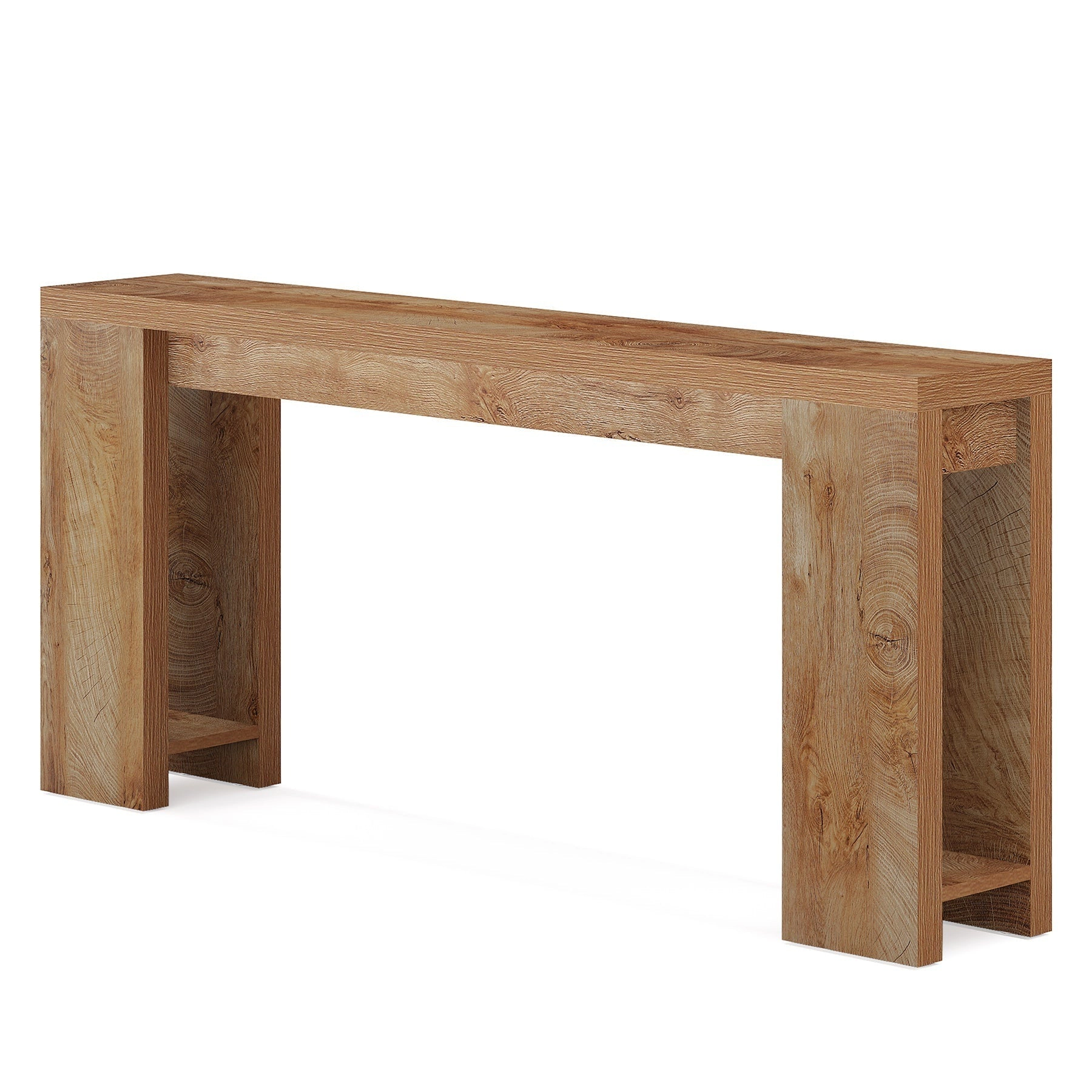 Tribesigns 70.9" Wood Console Table, Farmhouse Sofa Table Entryway