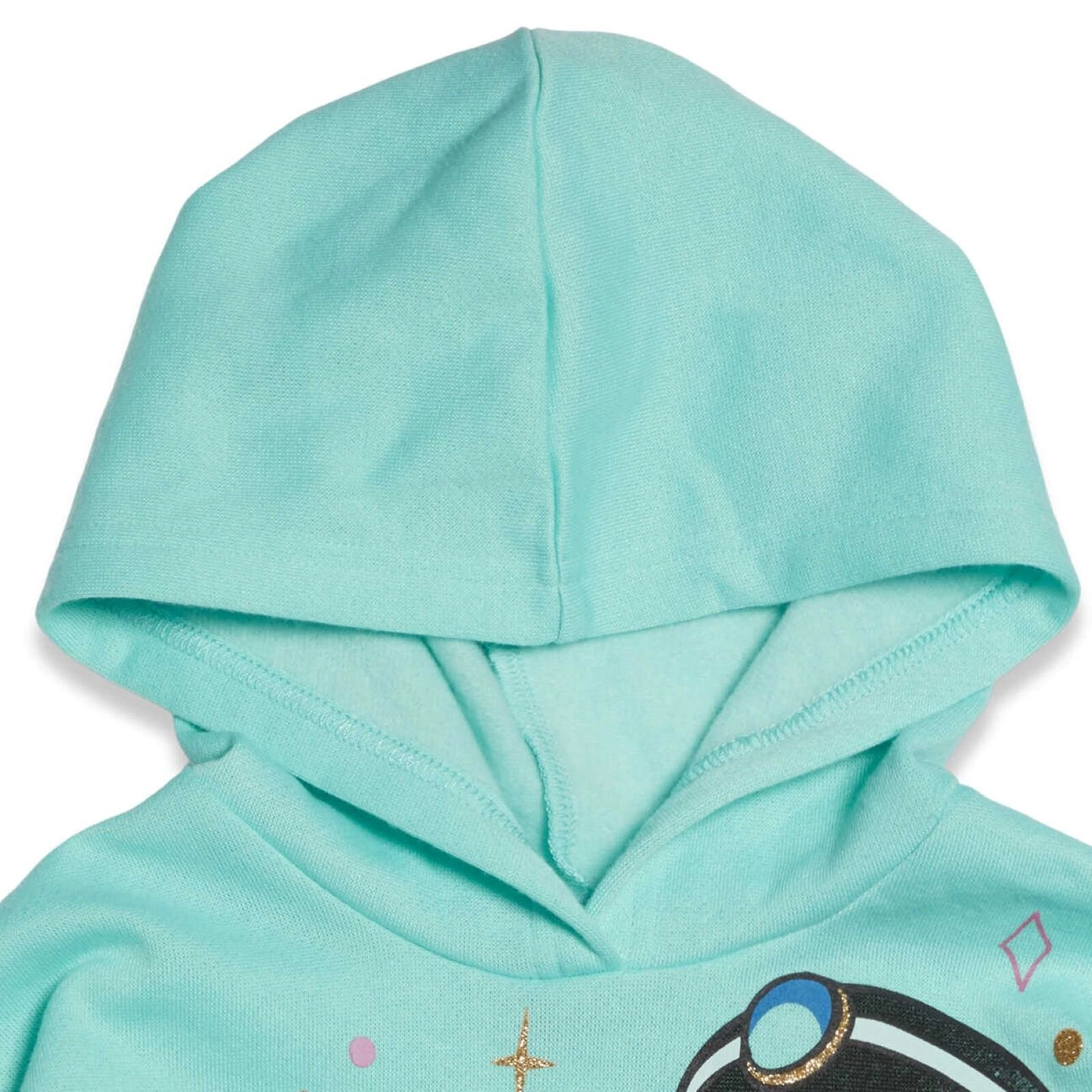 Disney Princess Girls' 2-Piece Fleece Hoodie and Leggings Set