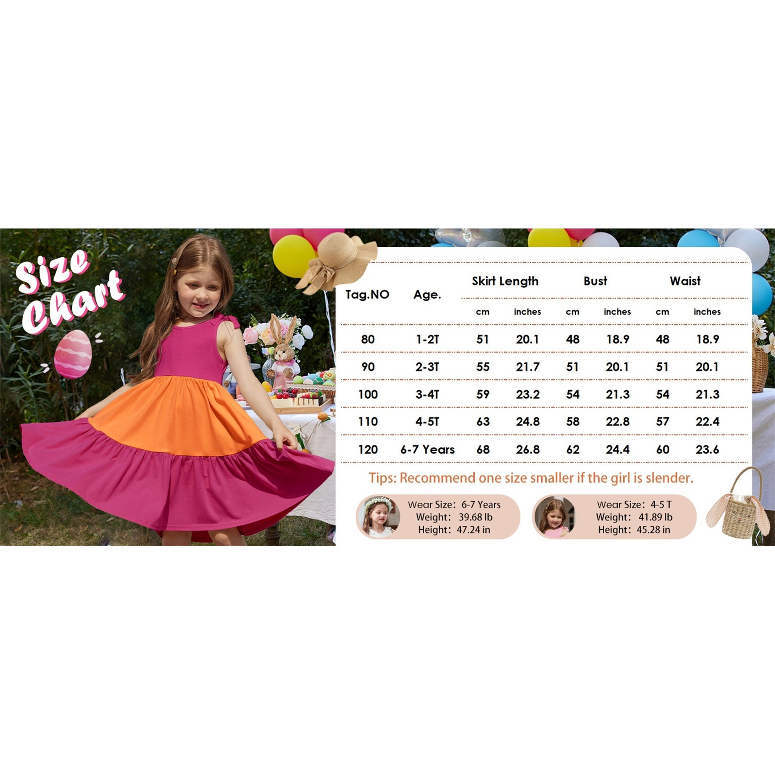 Arshiner Summer Dresses For Girls Little Casual Beach Party Bowknot Sling Sundress Toddler