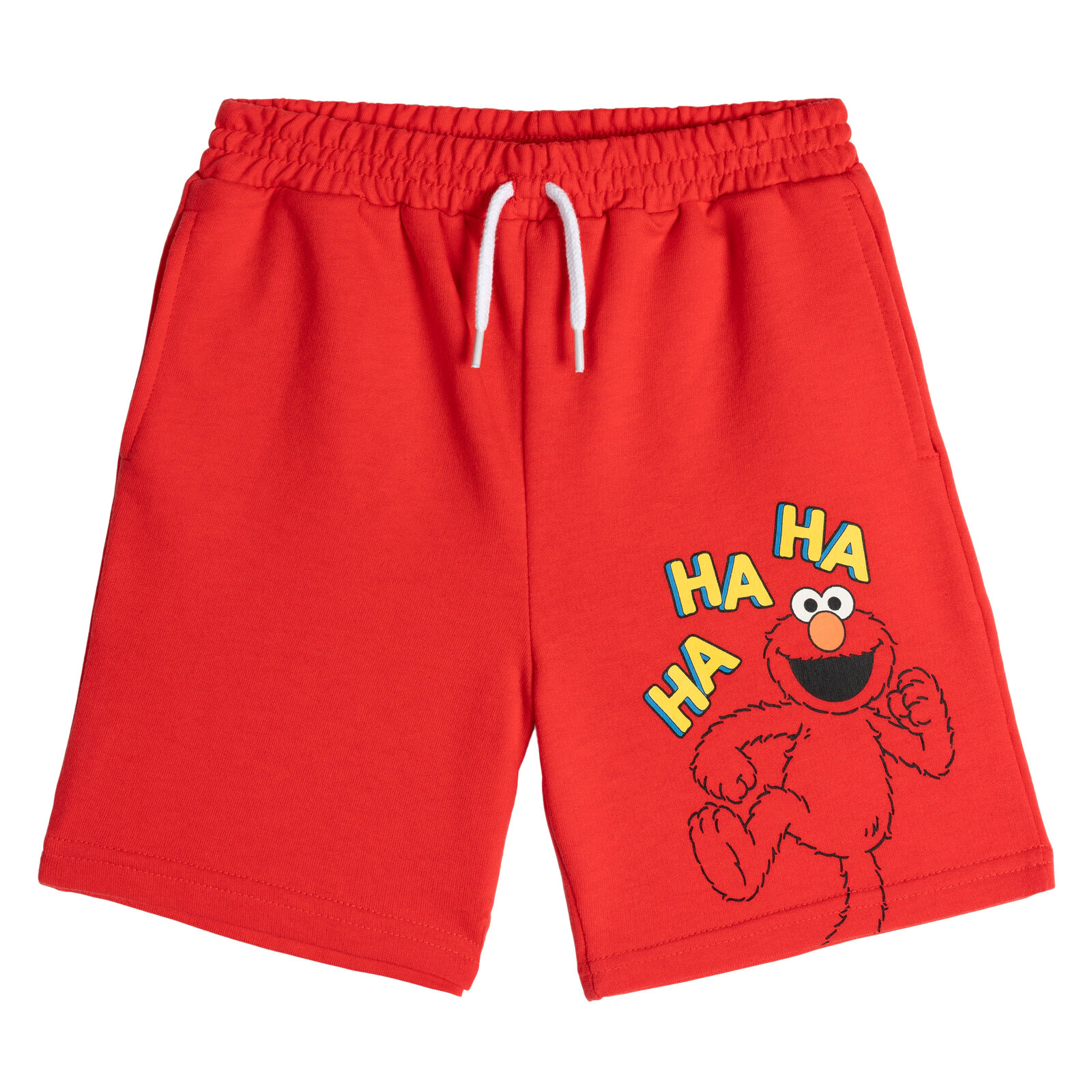 Sesame Street Boys' 3-Pack Athletic French Terry Shorts