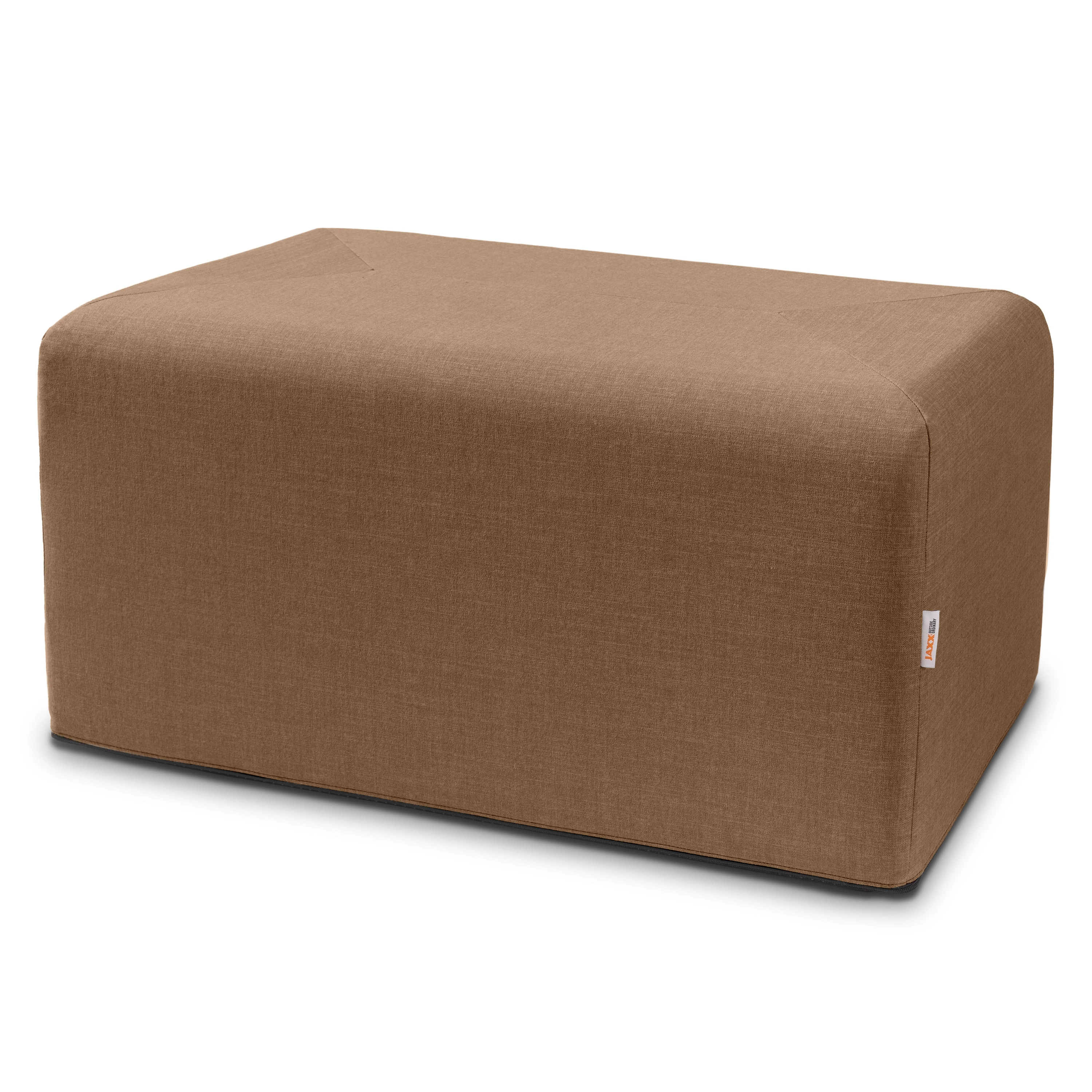 Jaxx Monroe Large Rectangular Foam Ottoman / Coffee Table, (36 x 18)