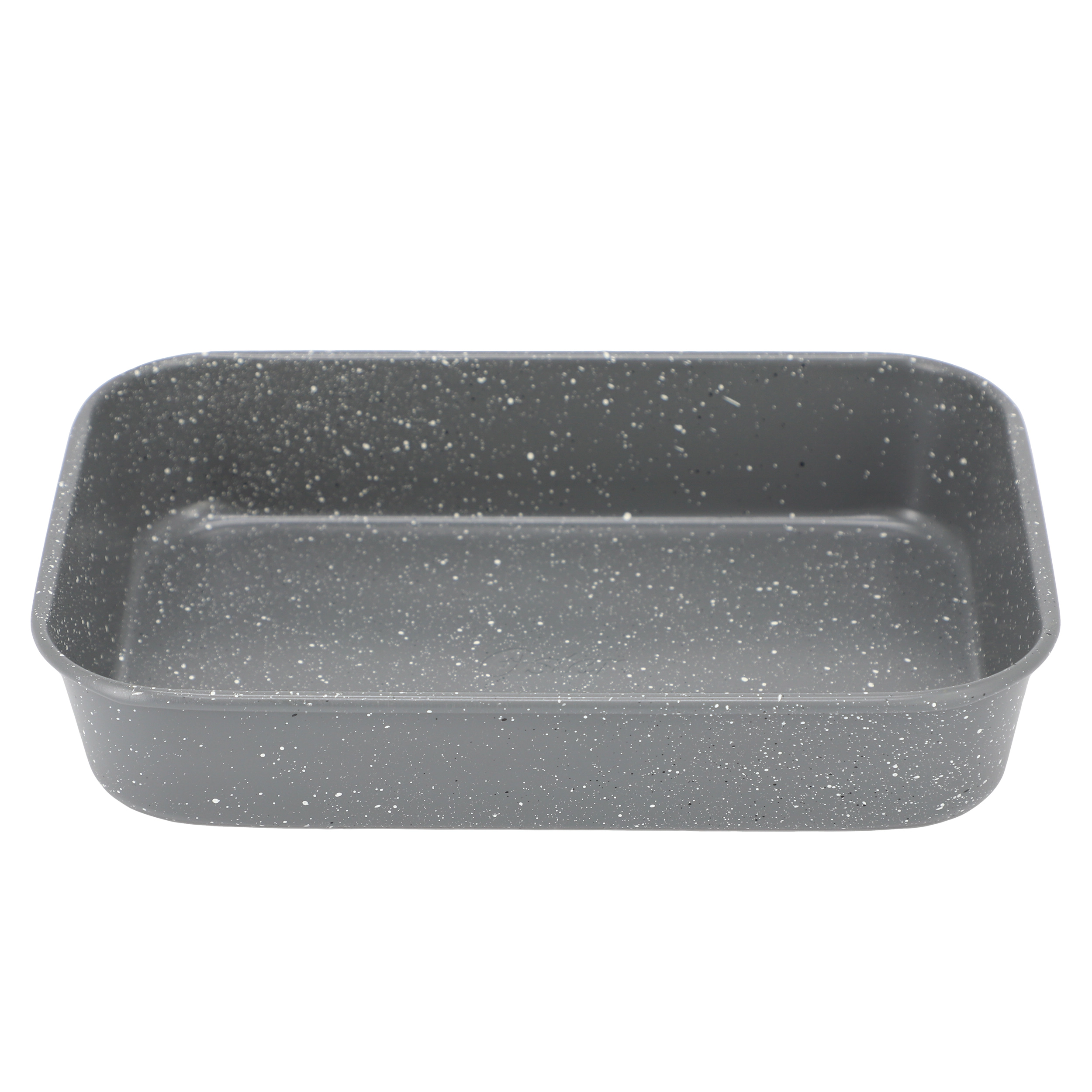 Oster Greystone 4 Piece Nonstick Carbon Steel Toaster Oven Bakeware Set in Speckled Grey