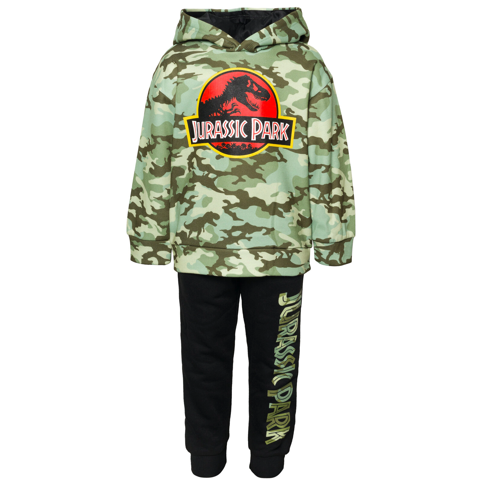 Jurassic World Park T-Rex Boys' 2-Piece Fleece Hoodie and Pants Set