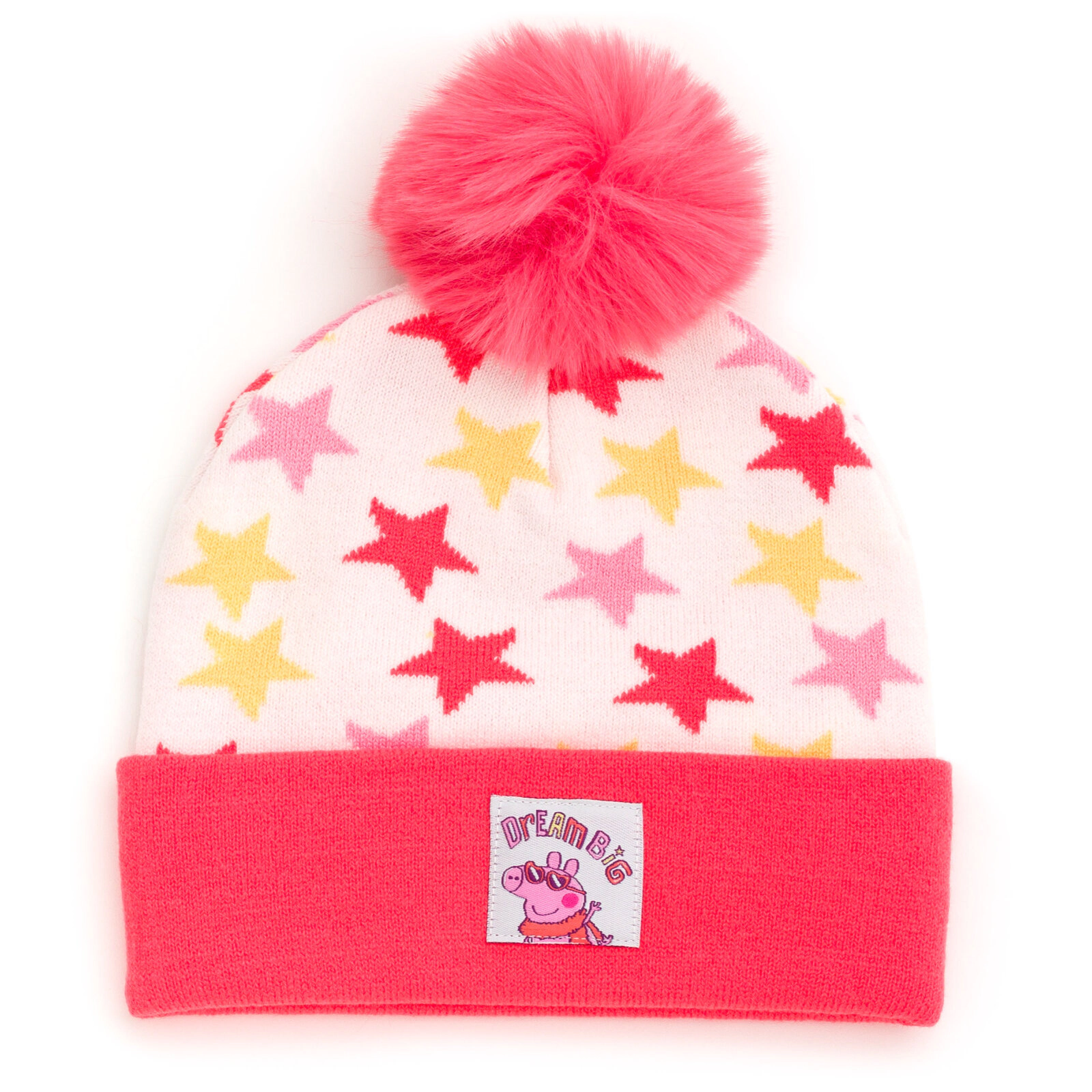 Peppa Pig Girls' Fleece 2-Piece Sweatshirt and Hat Set