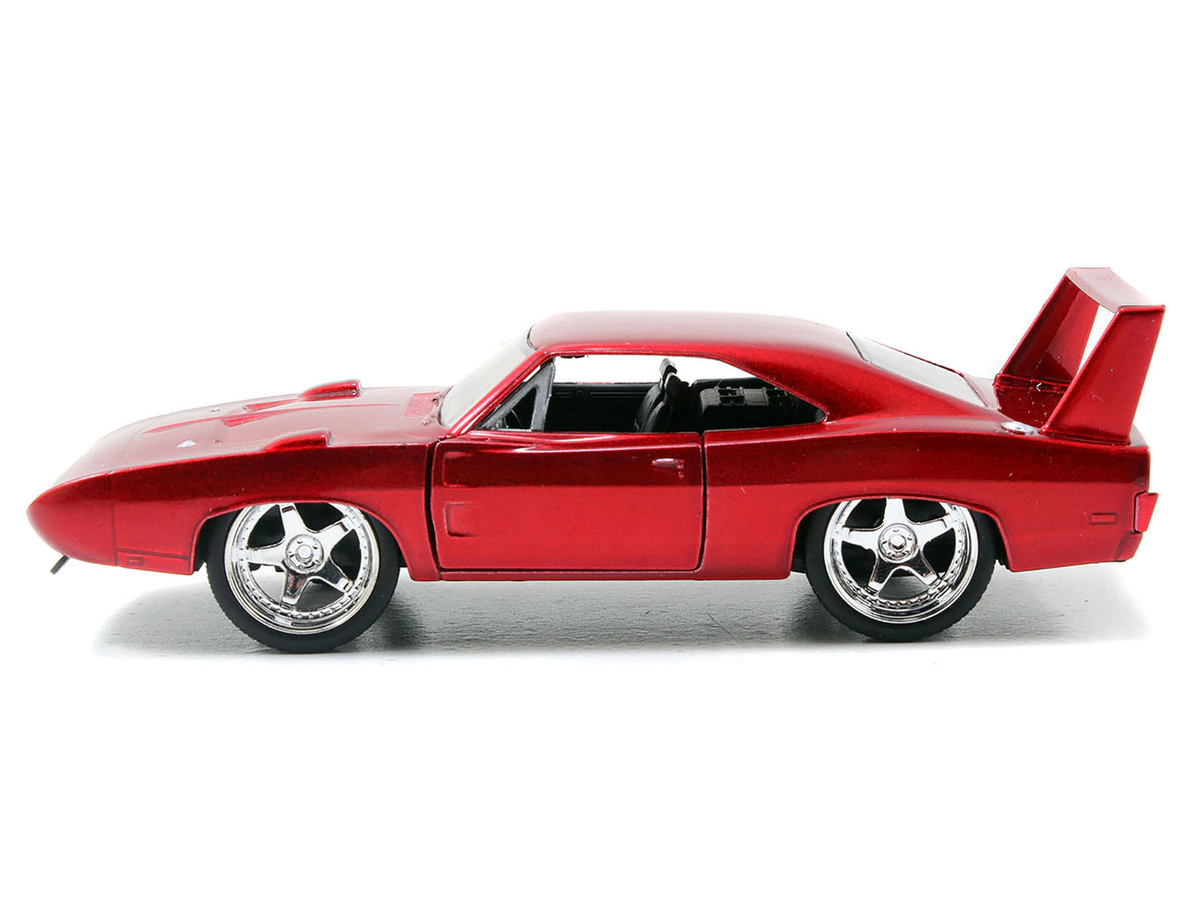 Jada Dom's Dodge Charger Daytona Red Metallic "Fast & Furious 6" (2013) Movie "25 Years of Fast & Furious"