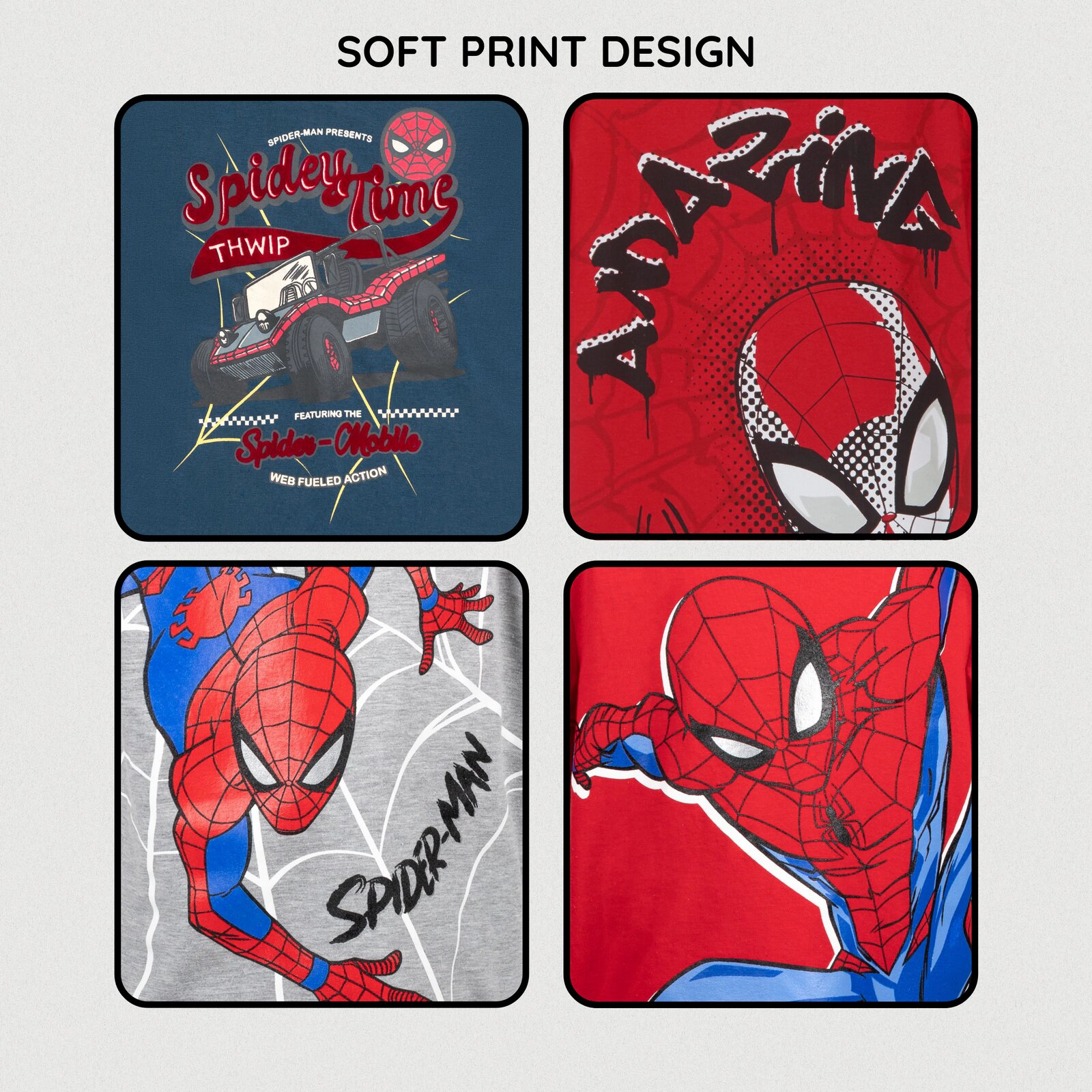 Marvel Boys' 2-Piece T-Shirt and Shorts Set