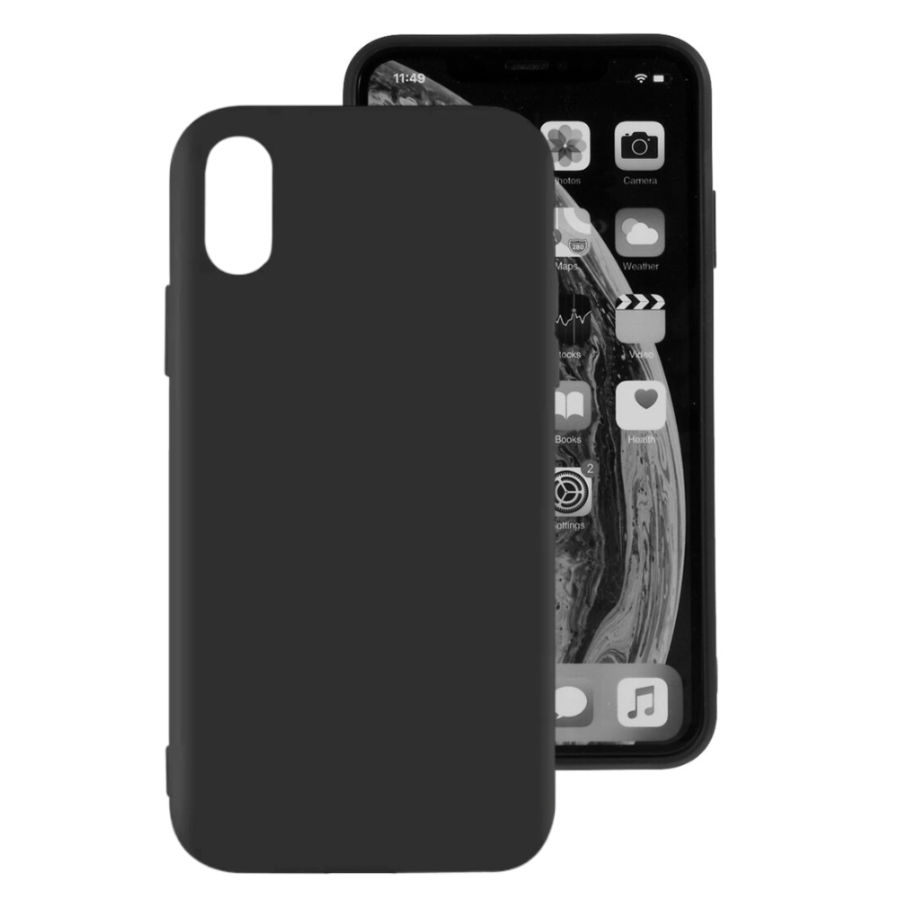 Qixxronics Mobile Phone Cover for iPhone XR Silicone Case Shock-Absorbent Protective Phone Cover