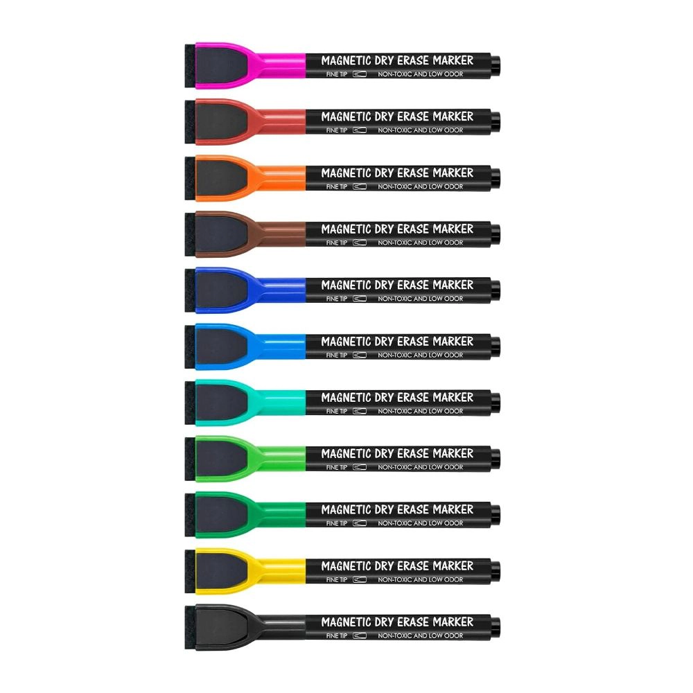 Byte Bonds 12 Piece Magnetic Whiteboard Markers