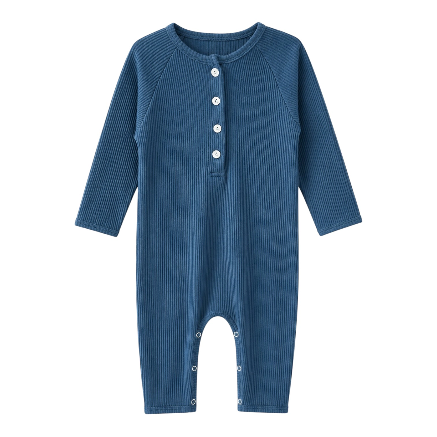 Laurenza's Baby Girls Boys Gender Neutral Ribbed Autumn Fall Rompers