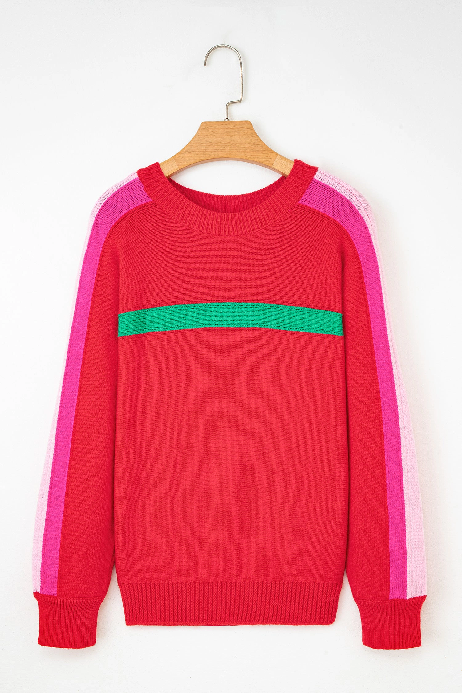 Threaded Pear Women's Lana Holly Festive Holiday Sweater