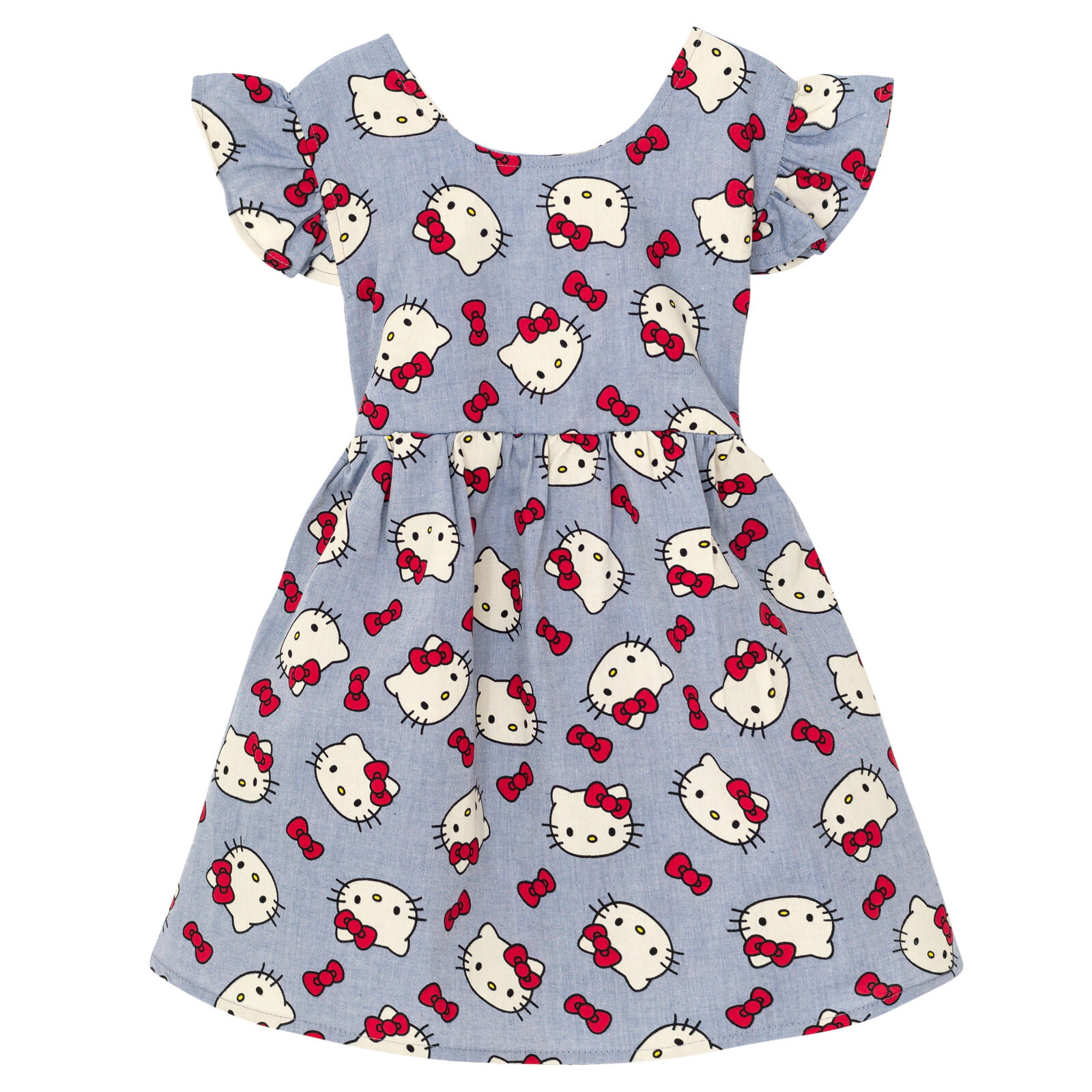 Hello Kitty Girls' Flare Dress