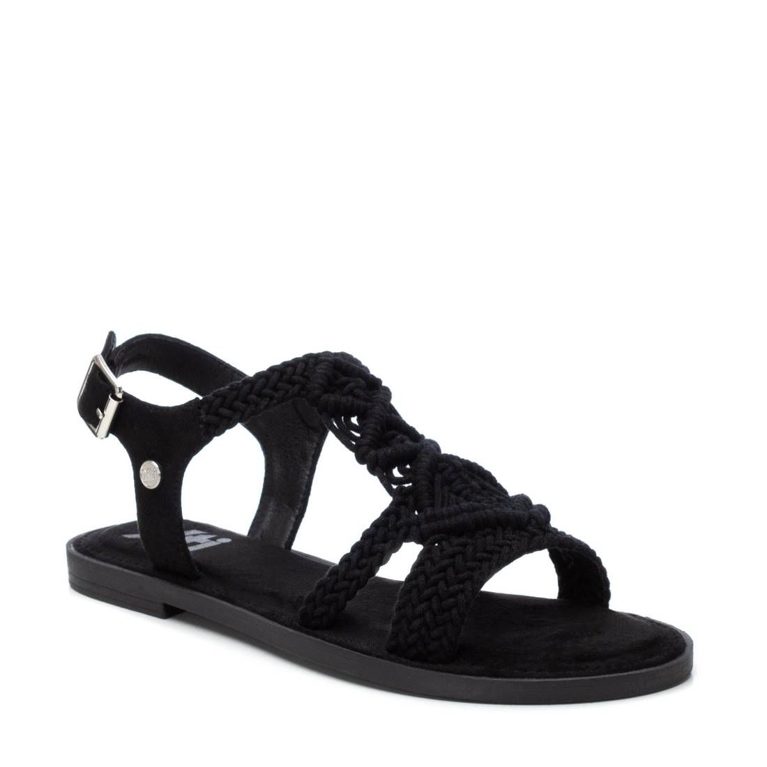 XTI Women's Braided Strap Flat Sandals