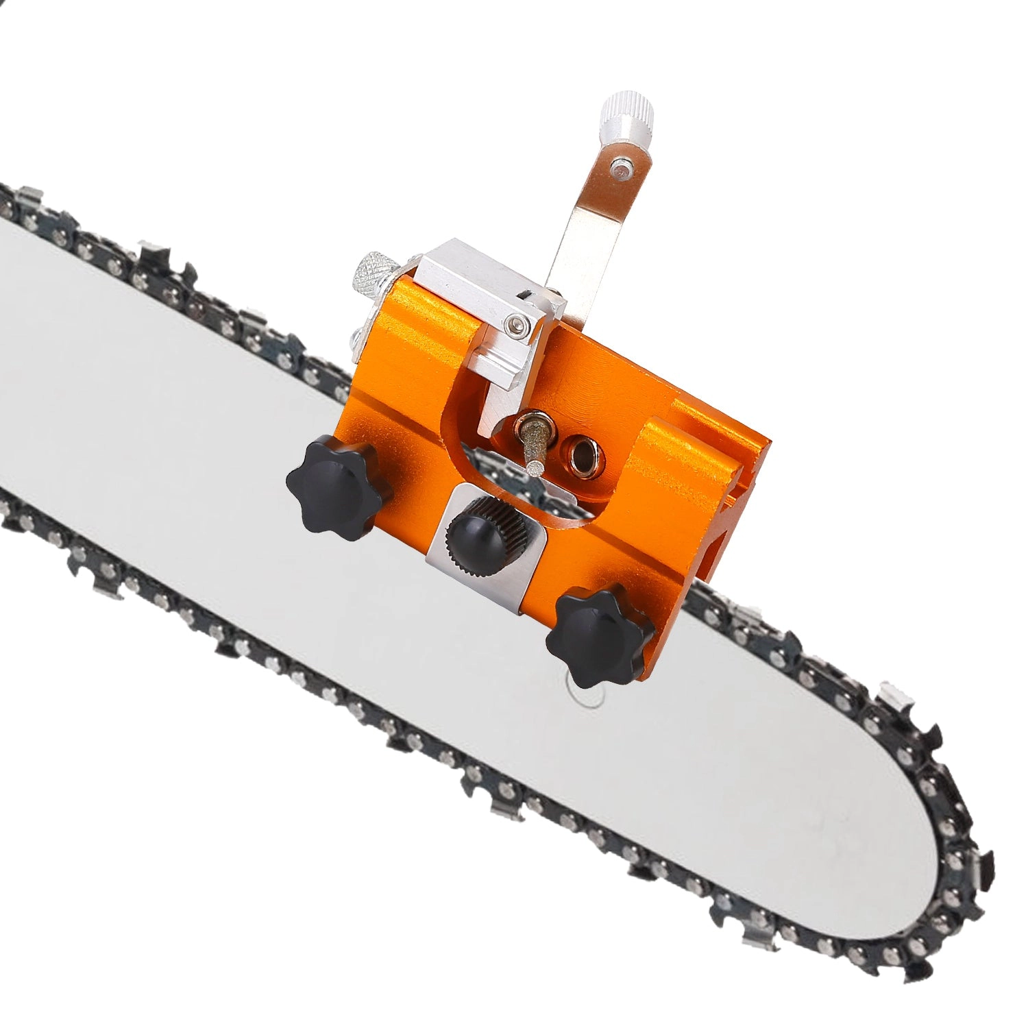 GBruno Hand Crank Chainsaw Sharpener Kit