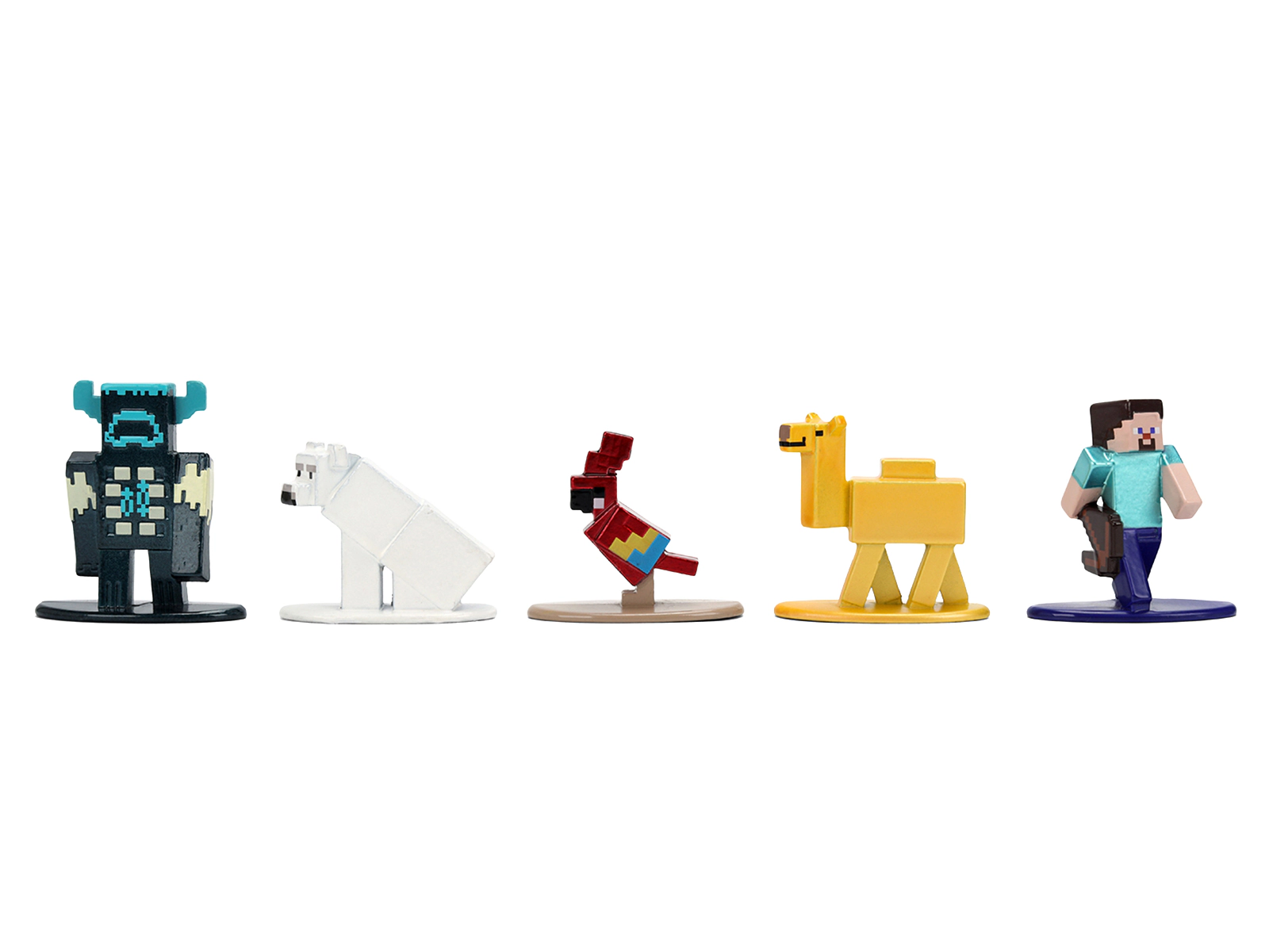 Jada Set of 12 Diecast Figures "Minecraft" Video Game Wave 2 "Nano Metalfigs" Series Diecast models by Jada