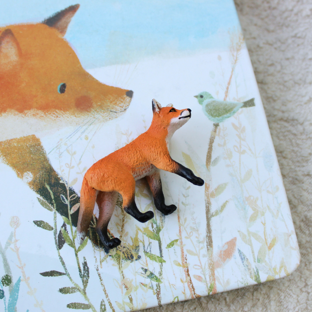 Safari Ltd. - Red Fox Kit Animal Kids Toy Figure