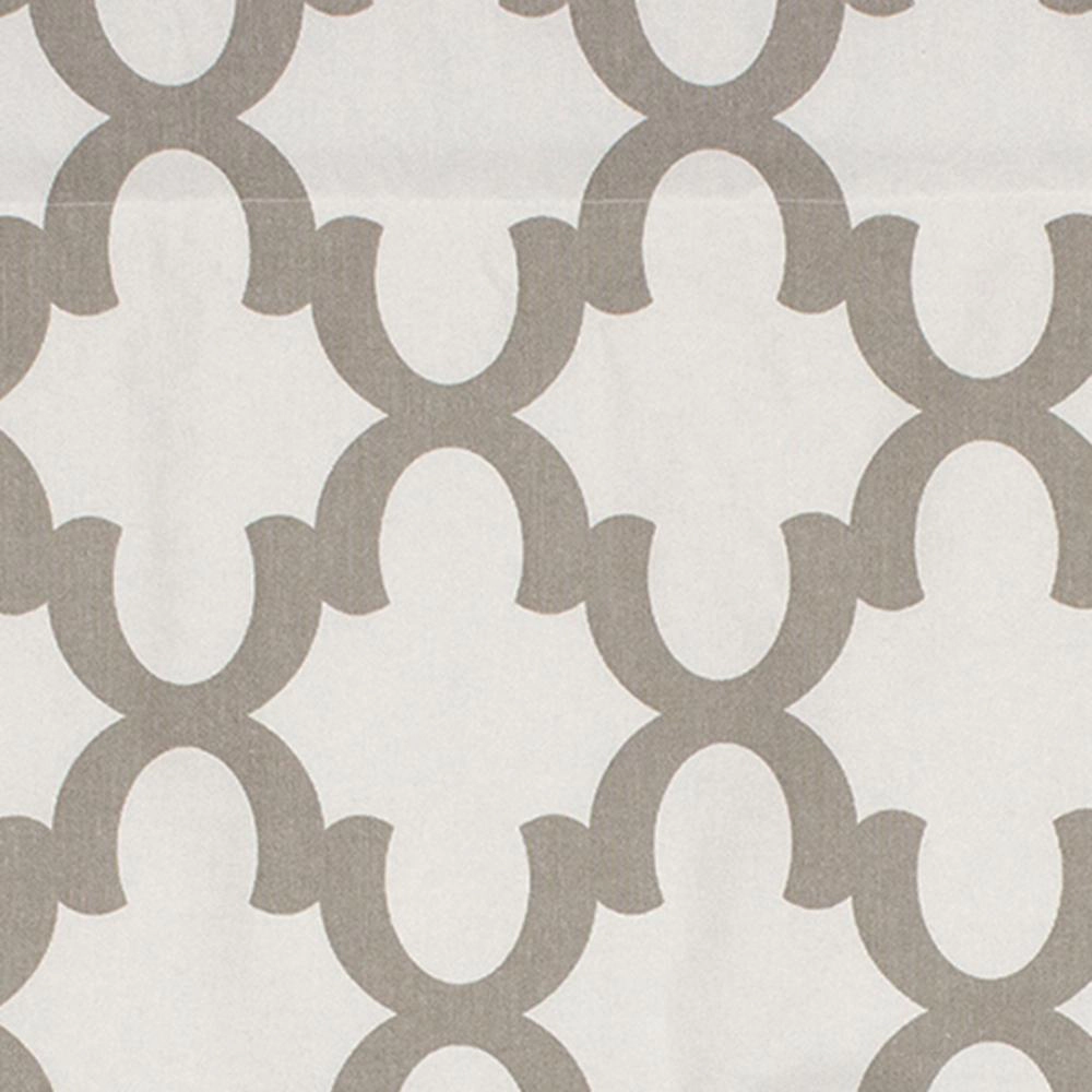 Ogee Style All Season Regal 3" Rod Pocket Valance 50" x 17" Taupe by RLF Home
