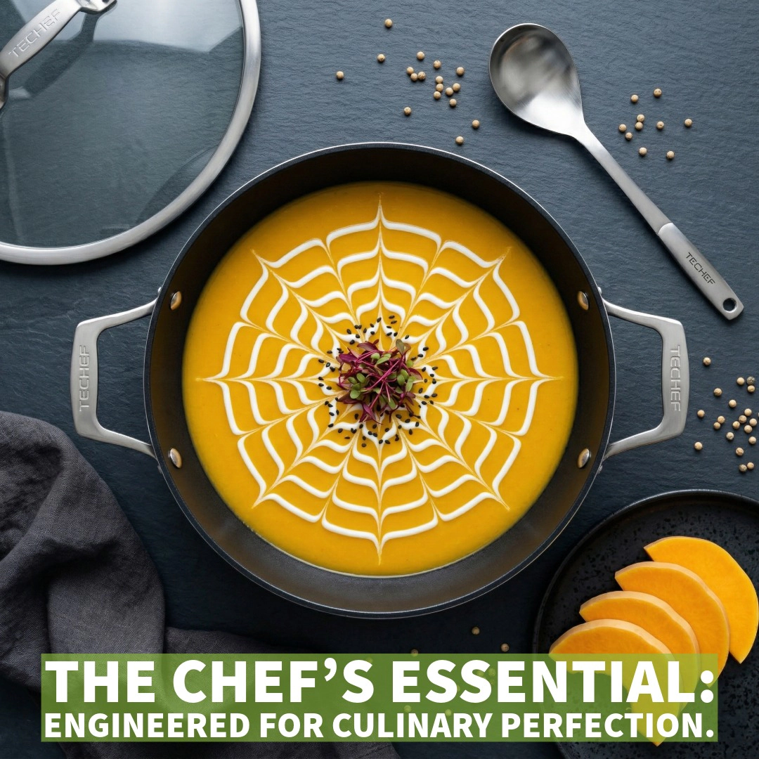 TECHEF Onyx - 5 Quart Nonstick Chef Pan