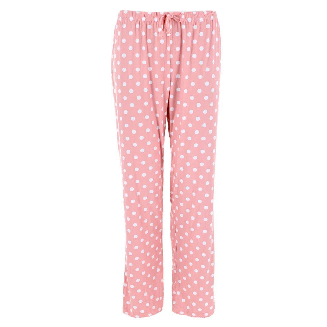 Gabriella Women's Notched Collar Polka Dot Pajama Set
