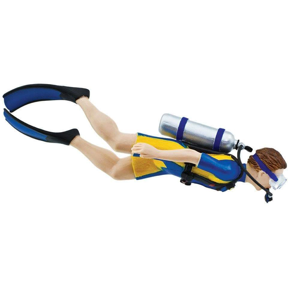 Safari Ltd. - Kevin the Underwater Adventurer Scuba Diver Kids Toy Figure