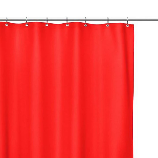 Carnation Home Fashions Standard-Sized Clean Home Peva Liner - 72x72", Red