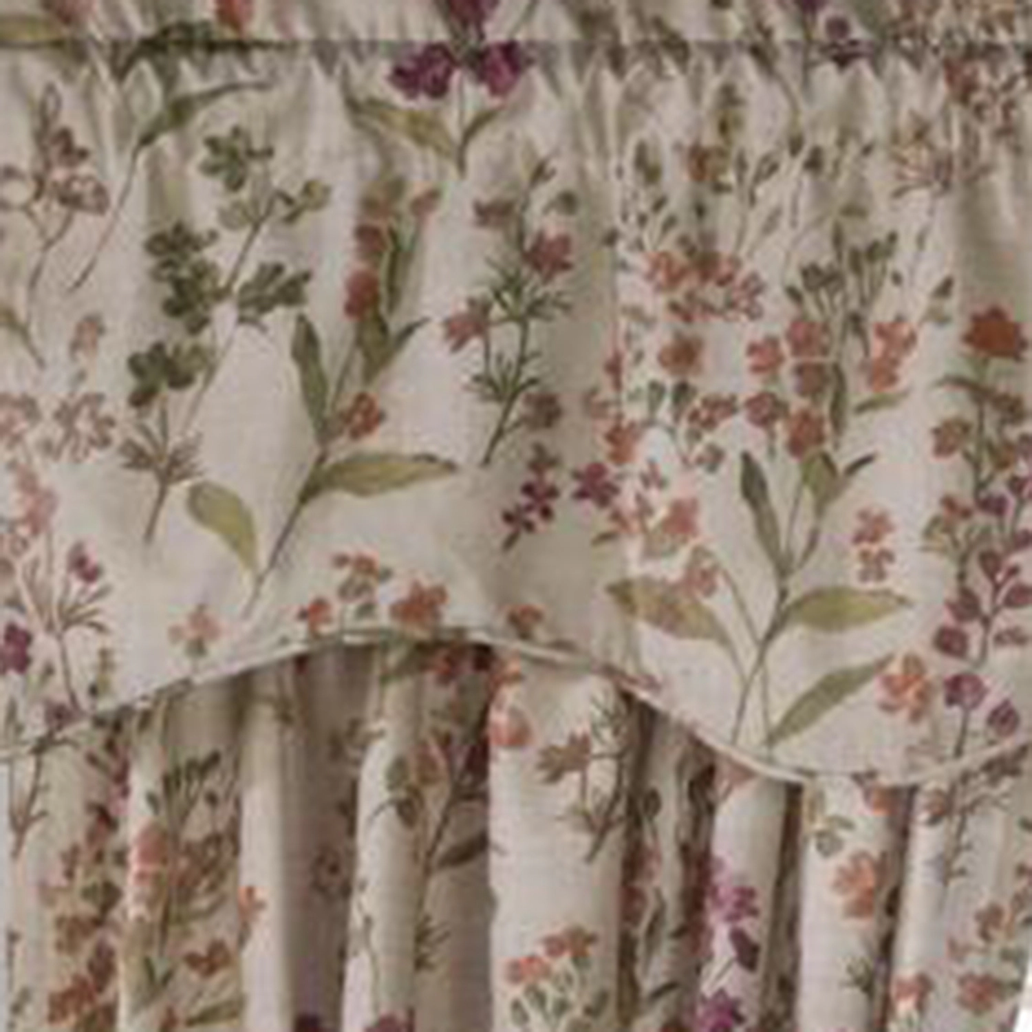 Commonwealth Habitat Rockport Cotton Pole Top Curtain Panel Pair
