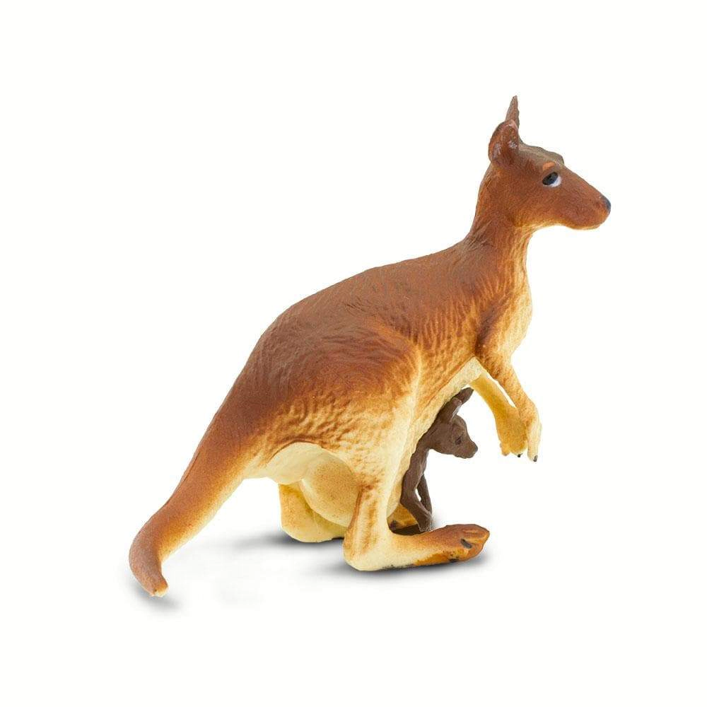 Safari Ltd. - Kangaroo with Baby Kids Toy Figure