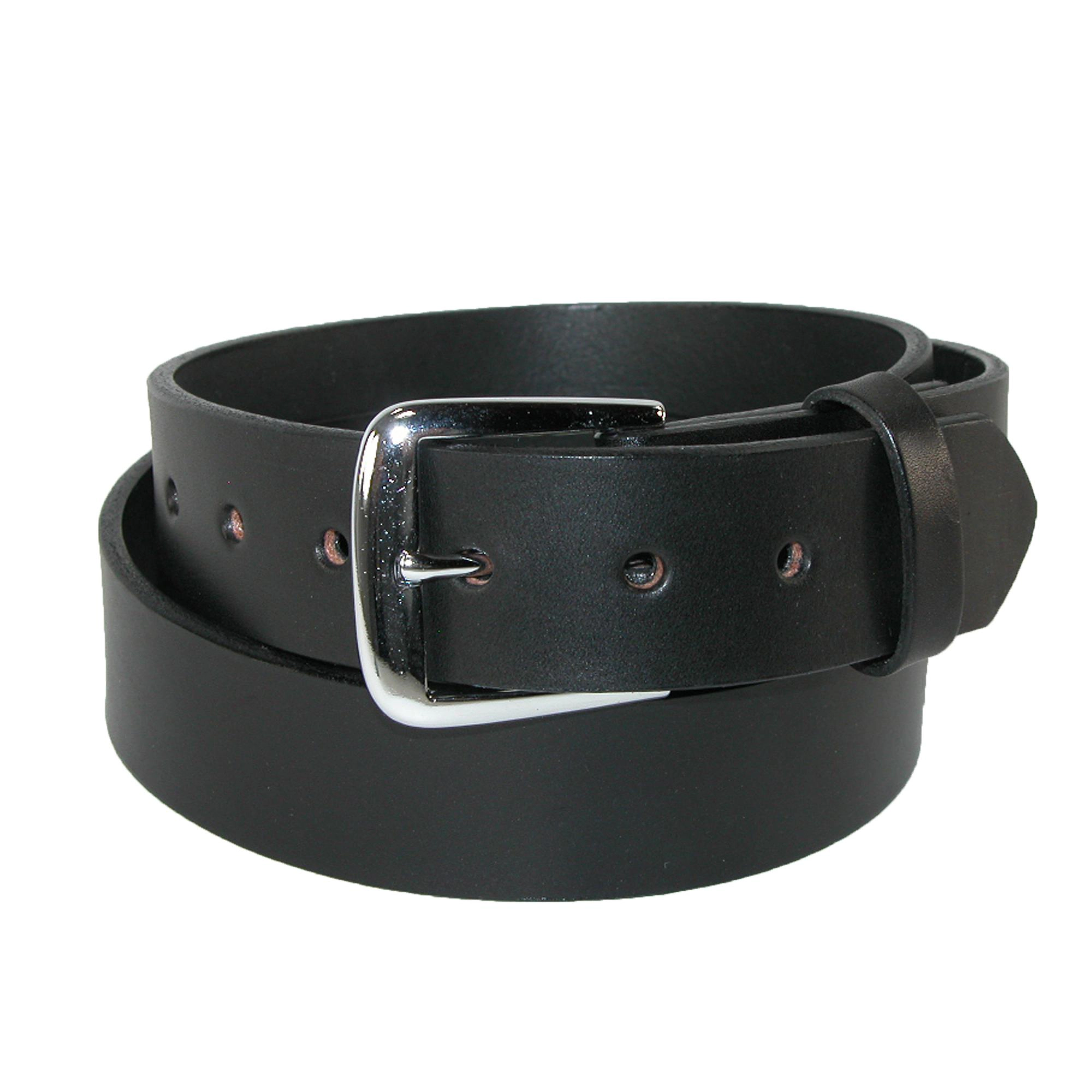 Boston Leather Men's Big & Tall 1 1/2 Inch Bridle Belt